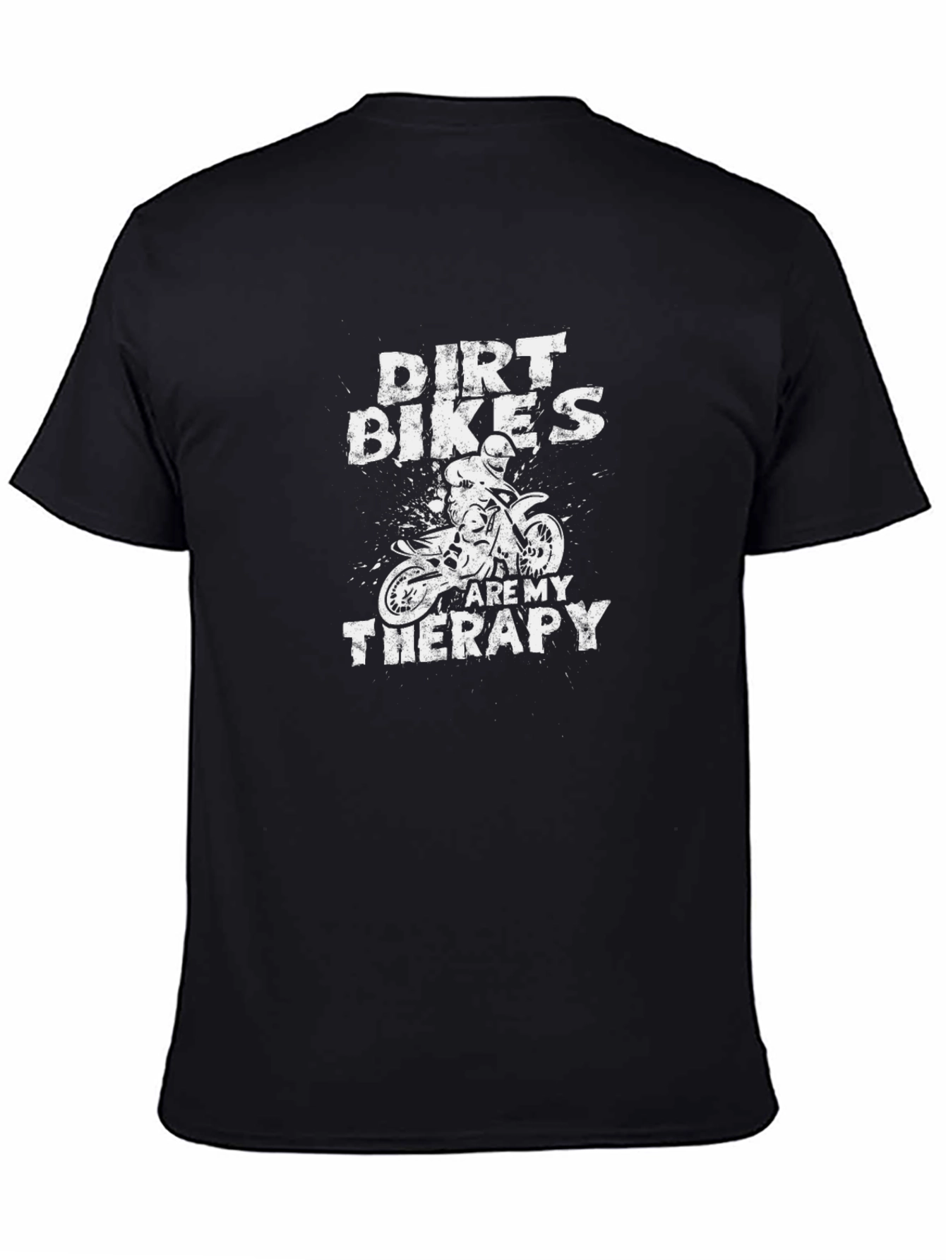Dirt Bikes Therapy Graphic Tee