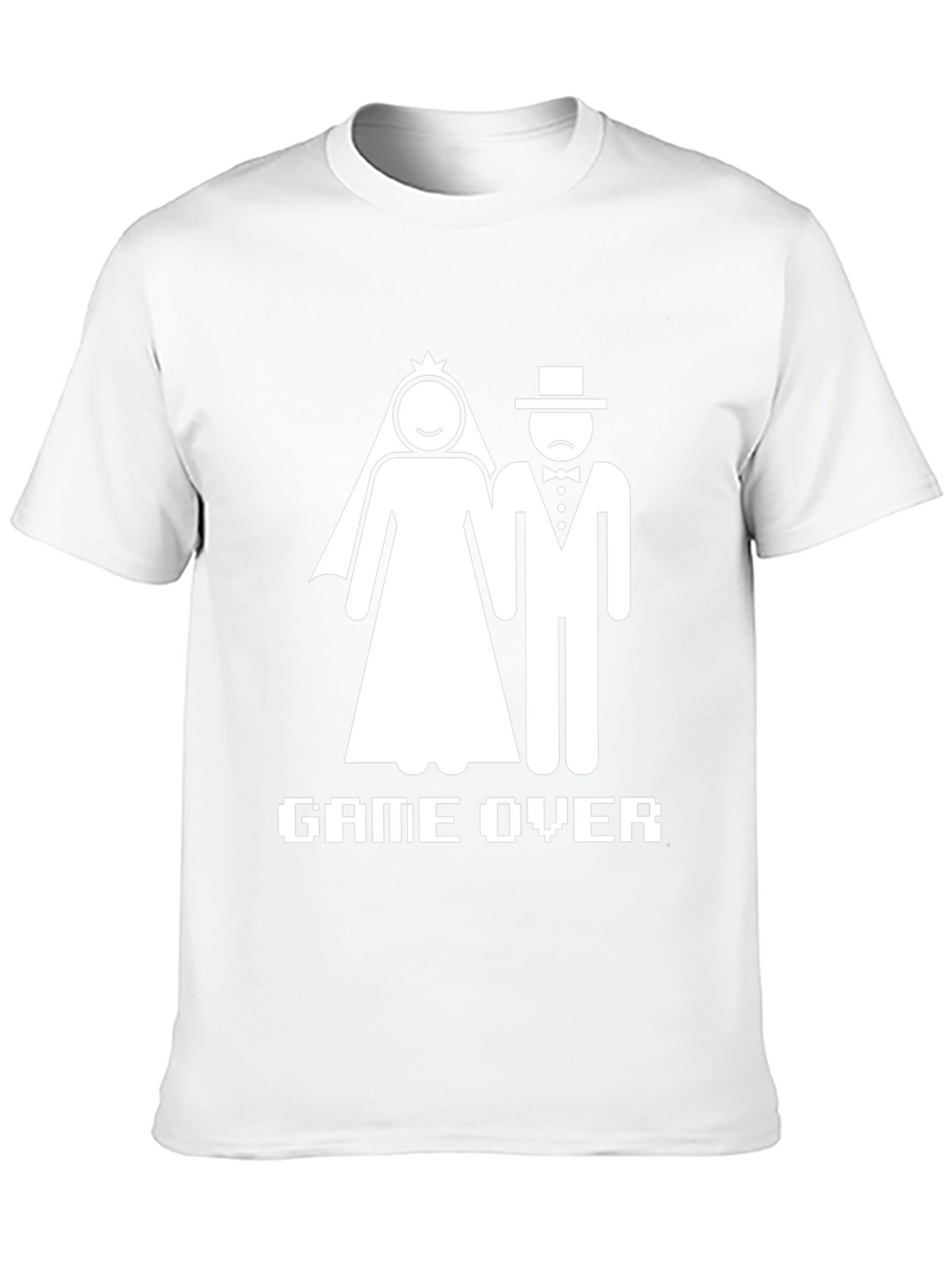 Game Over Wedding Humor T-Shirt