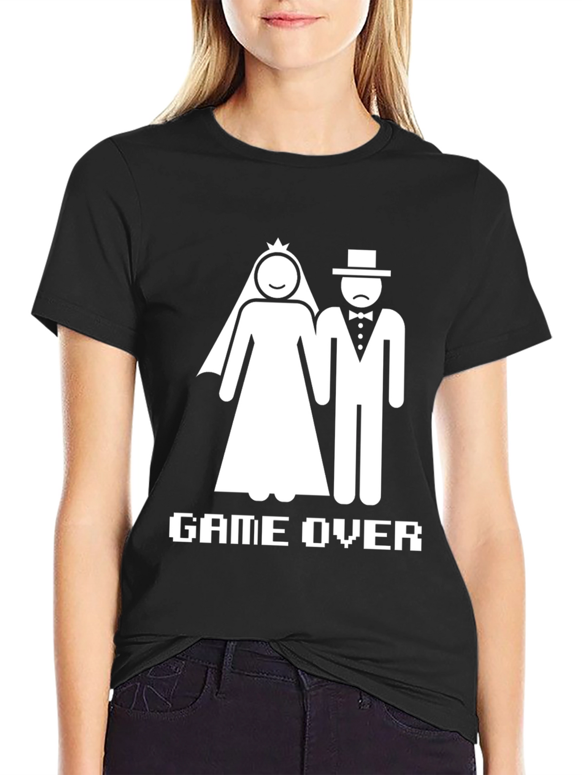 Game Over Wedding Humor T-Shirt