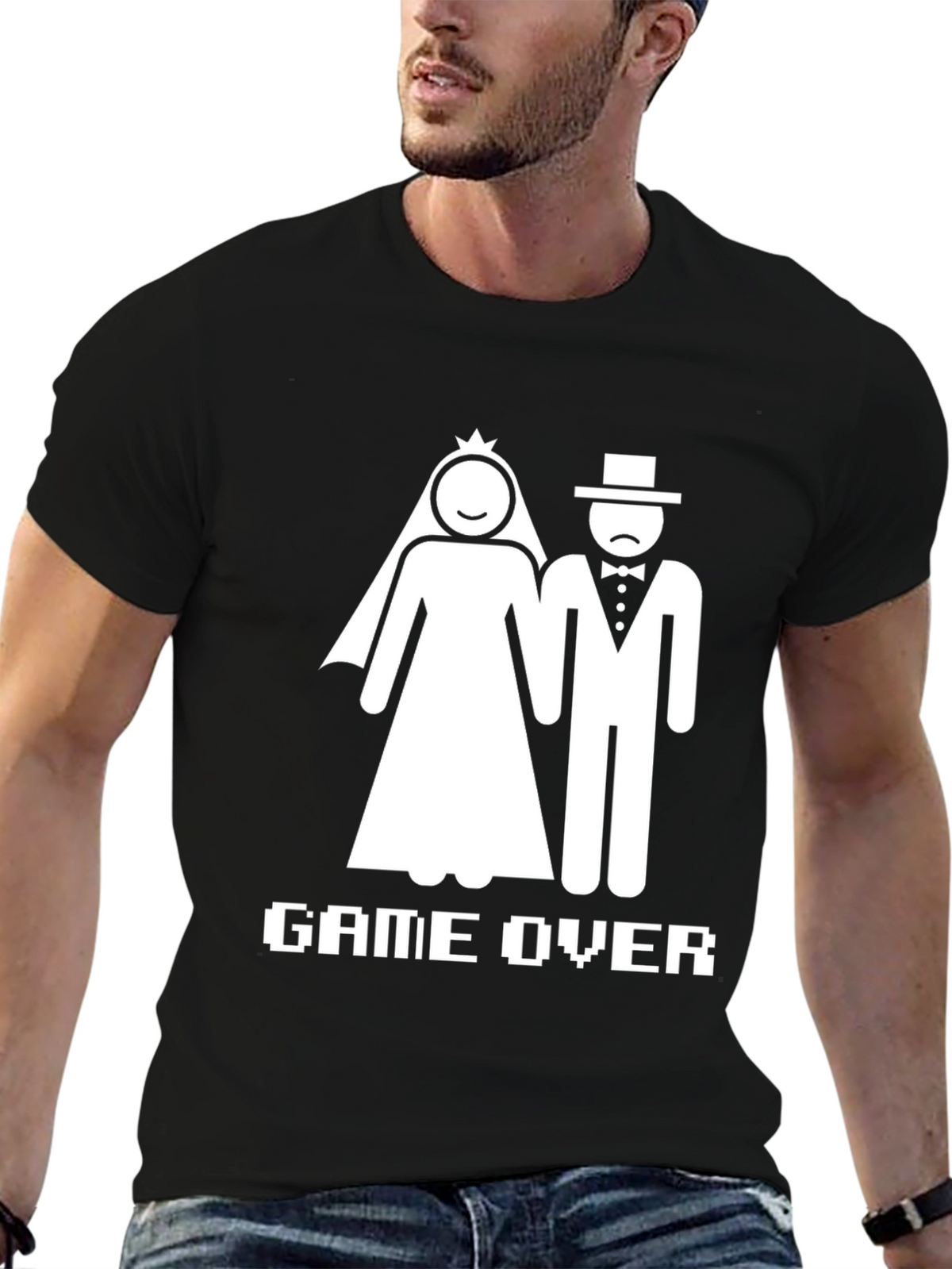 Game Over Wedding Humor T-Shirt