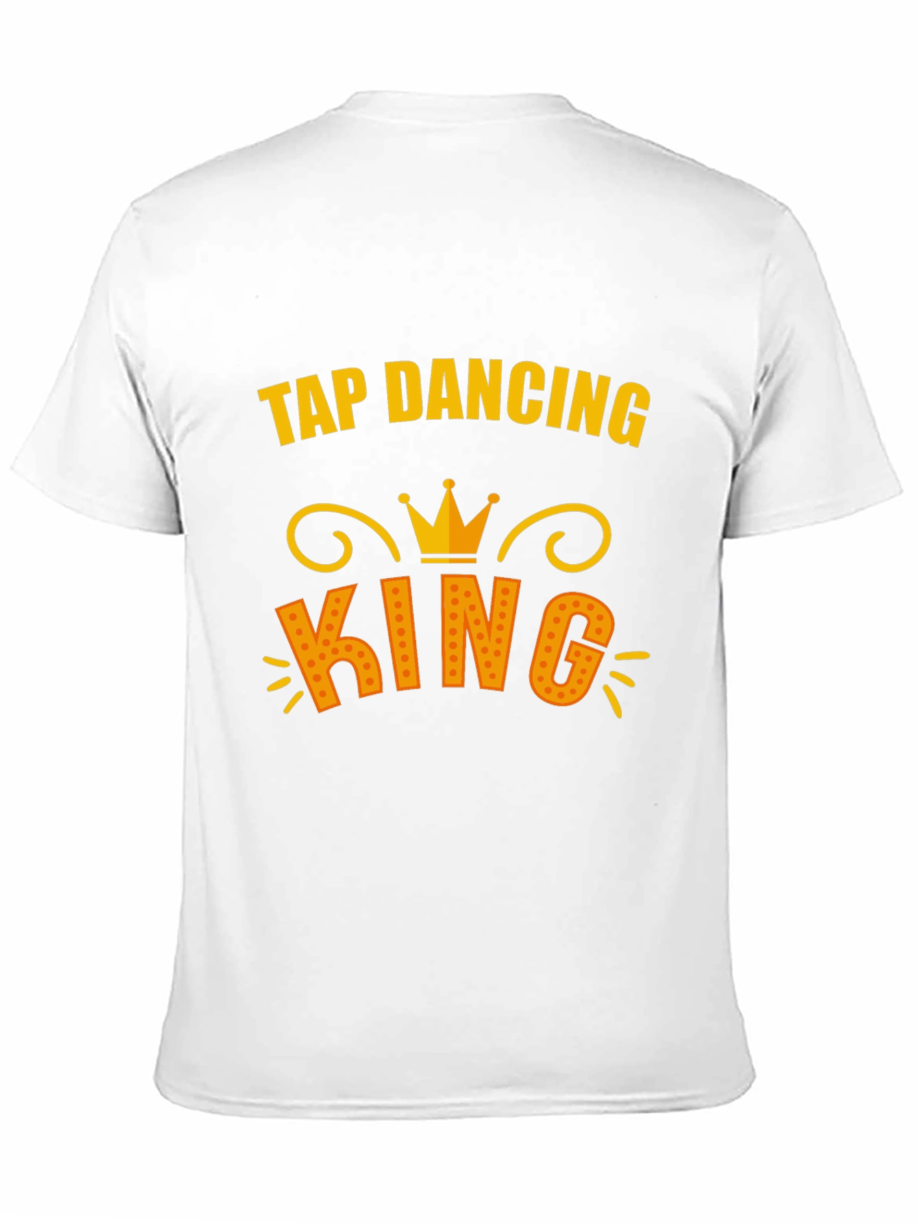 Tap Dancing King T-Shirt - Black Cotton Tee