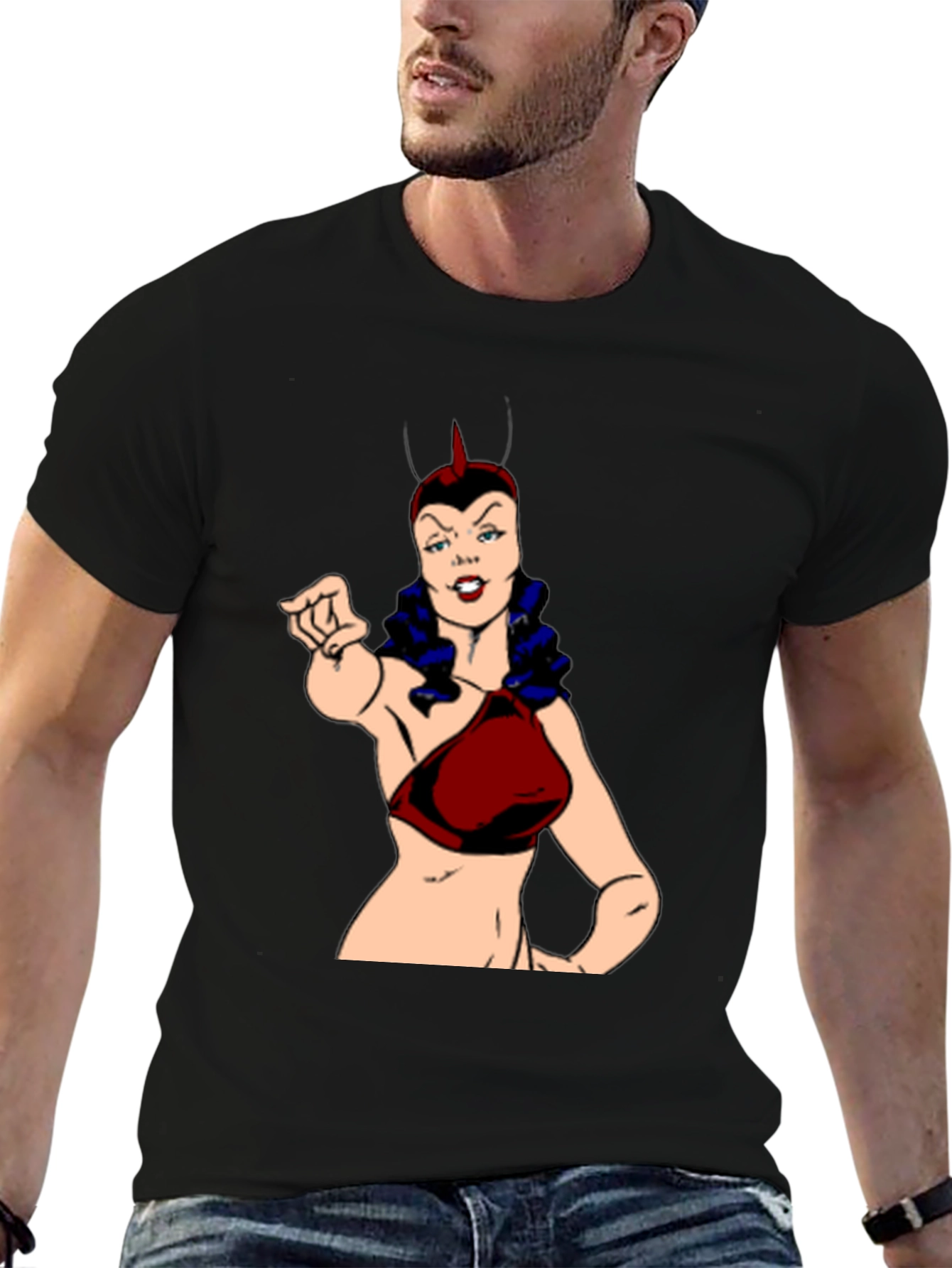 Cartoon Villain T-Shirt: Bold Graphic Tee