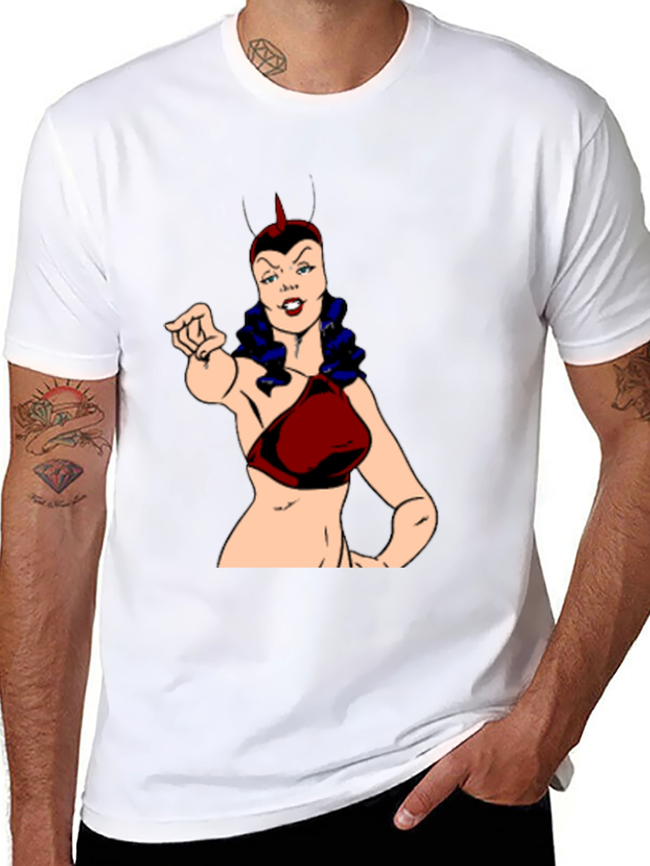 Cartoon Villain T-Shirt: Bold Graphic Tee
