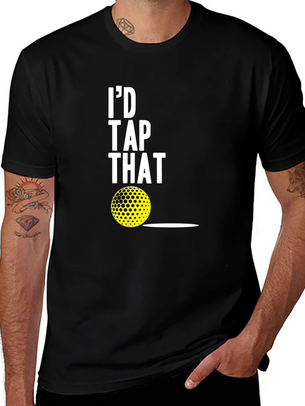 Id Tap That Funny Golf T-Shirt