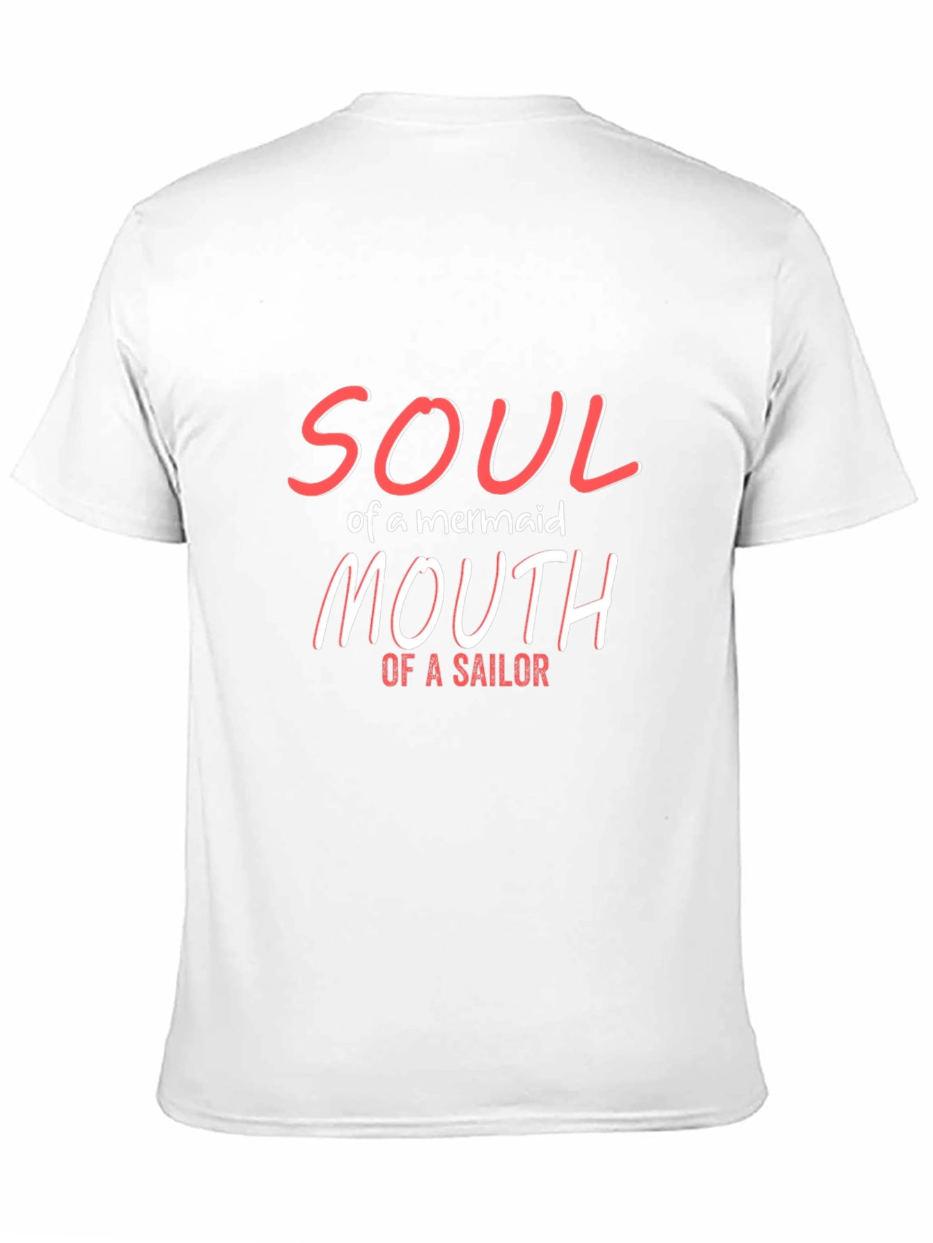 Soul of a Mermaid T-Shirt - Black Graphic Tee