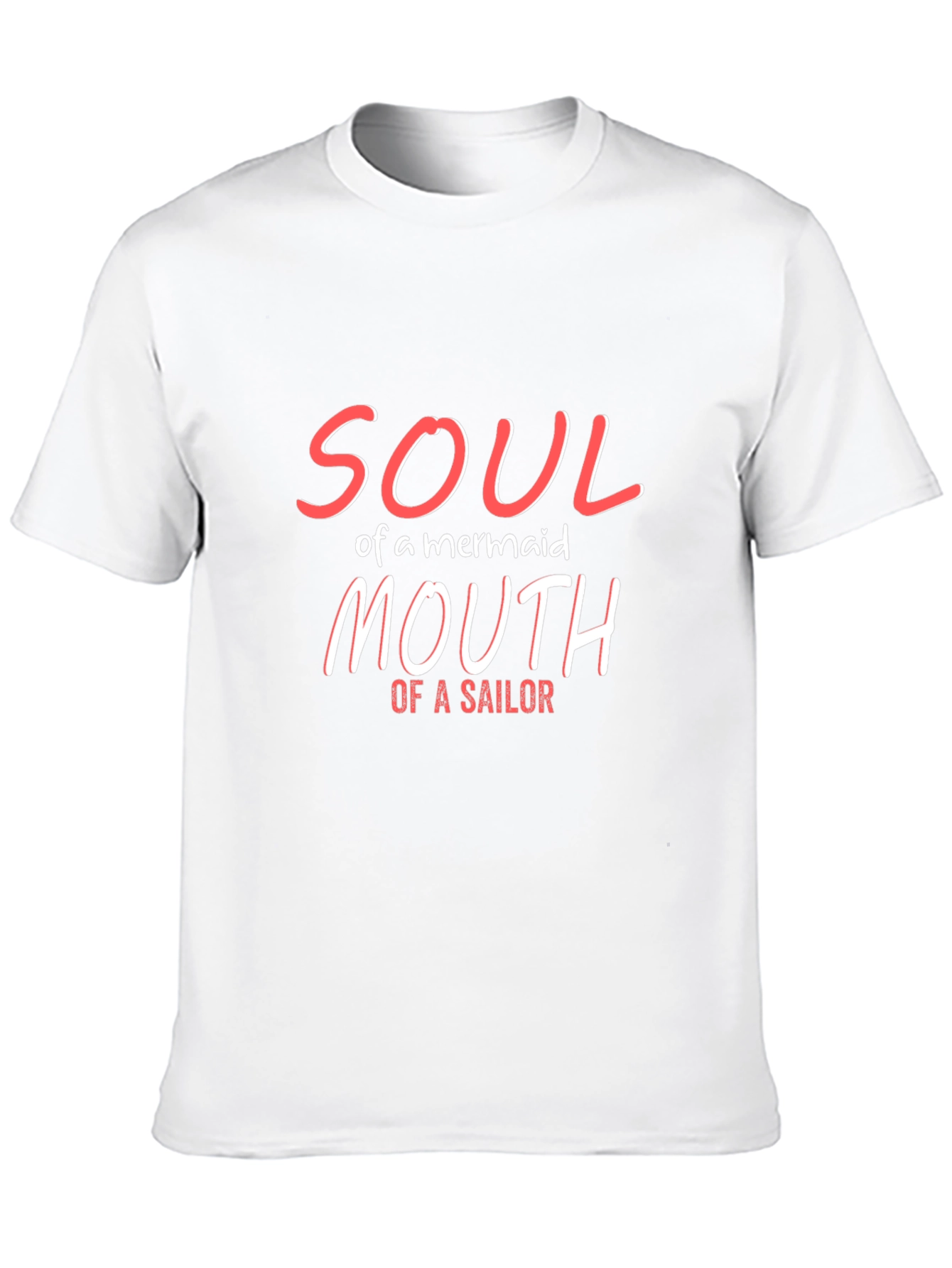 Soul of a Mermaid T-Shirt - Black Graphic Tee