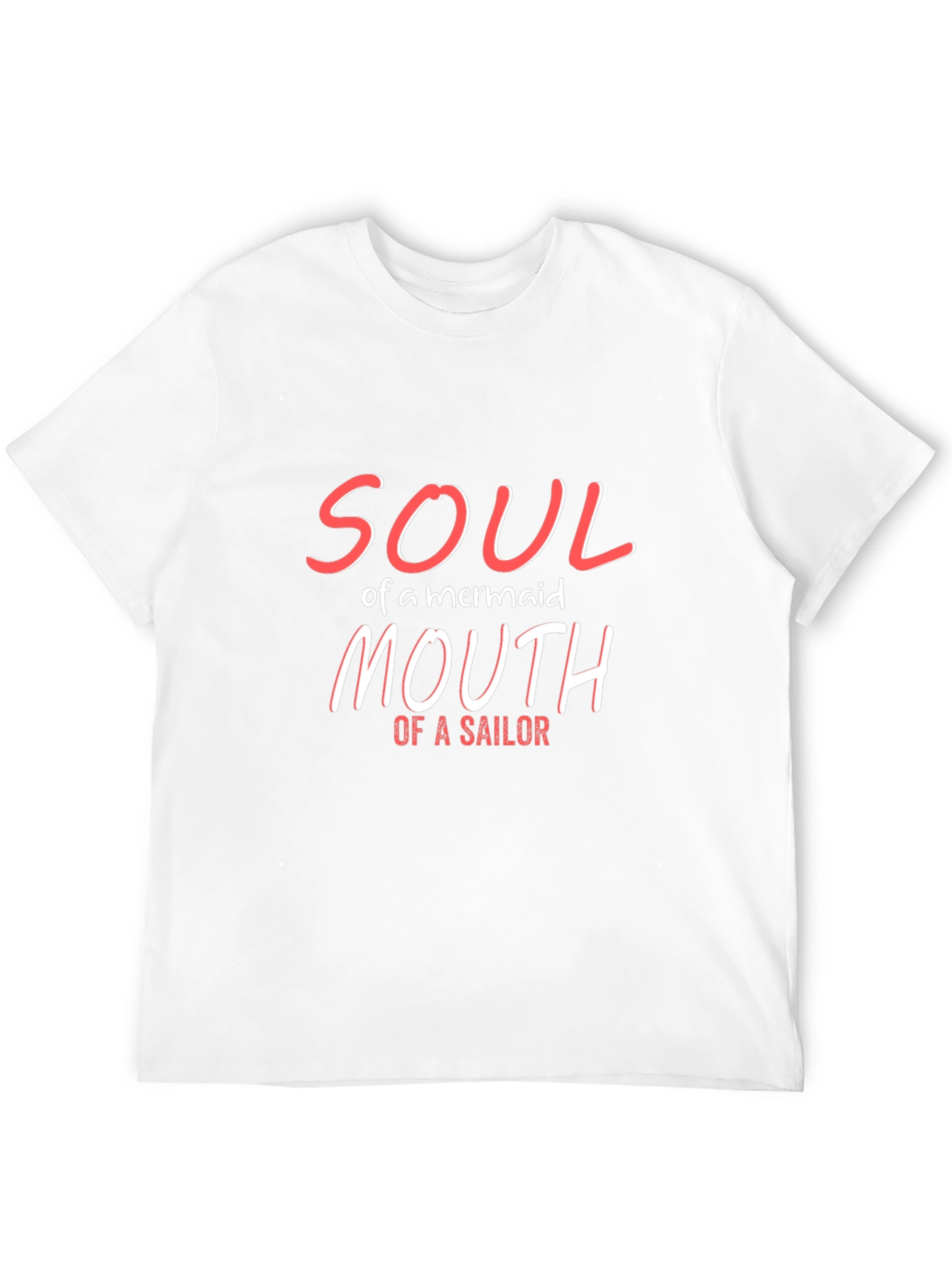 Soul of a Mermaid T-Shirt - Black Graphic Tee