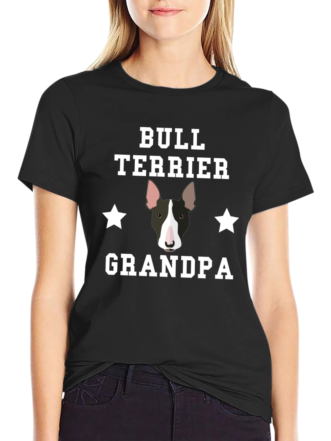 Bull Terrier Grandpa T-Shirt