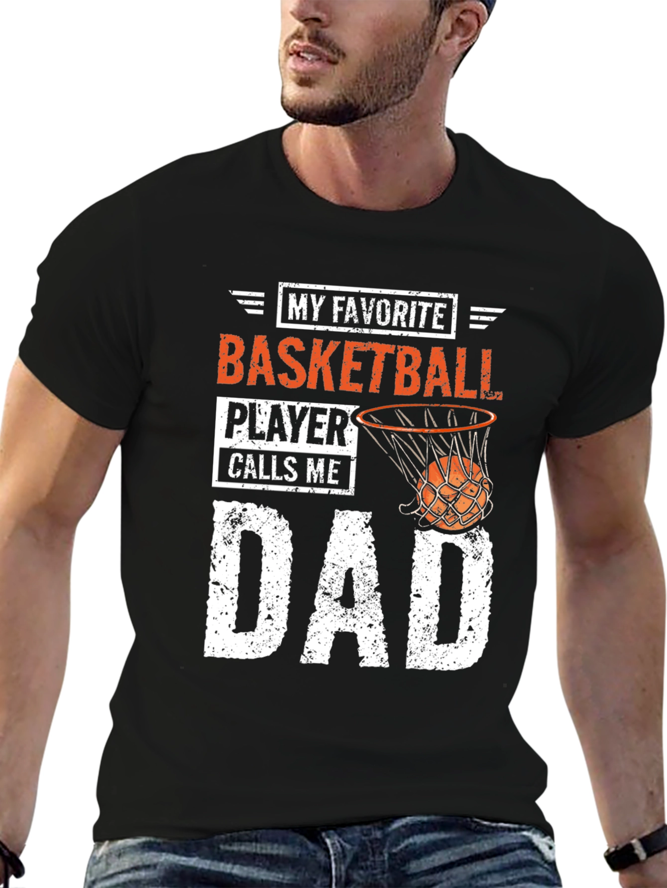 Basketball Dad T-Shirt Funny Gift