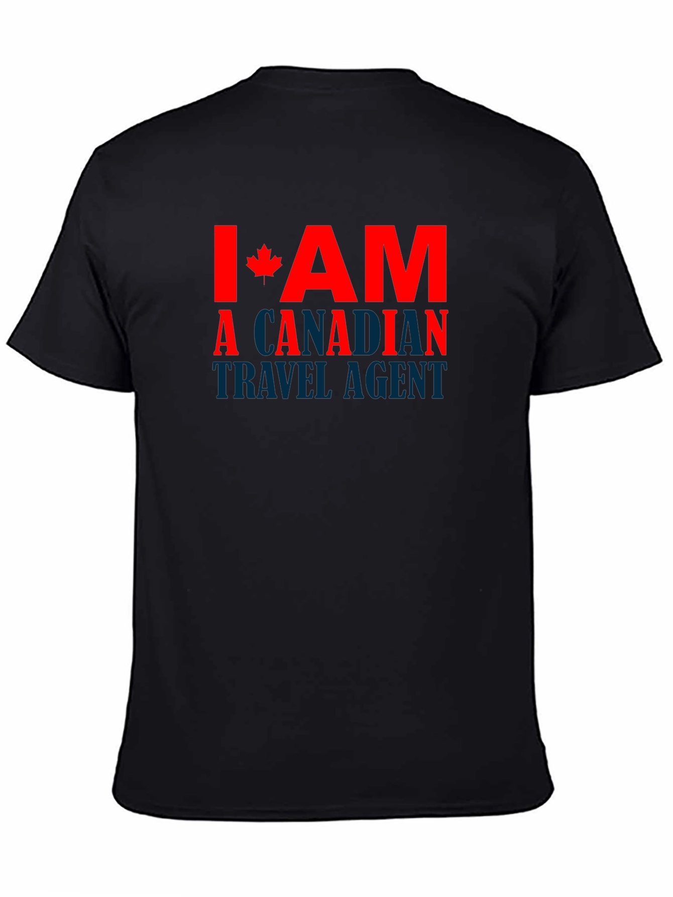 Canadian Travel Agent T-Shirt - Novelty Design