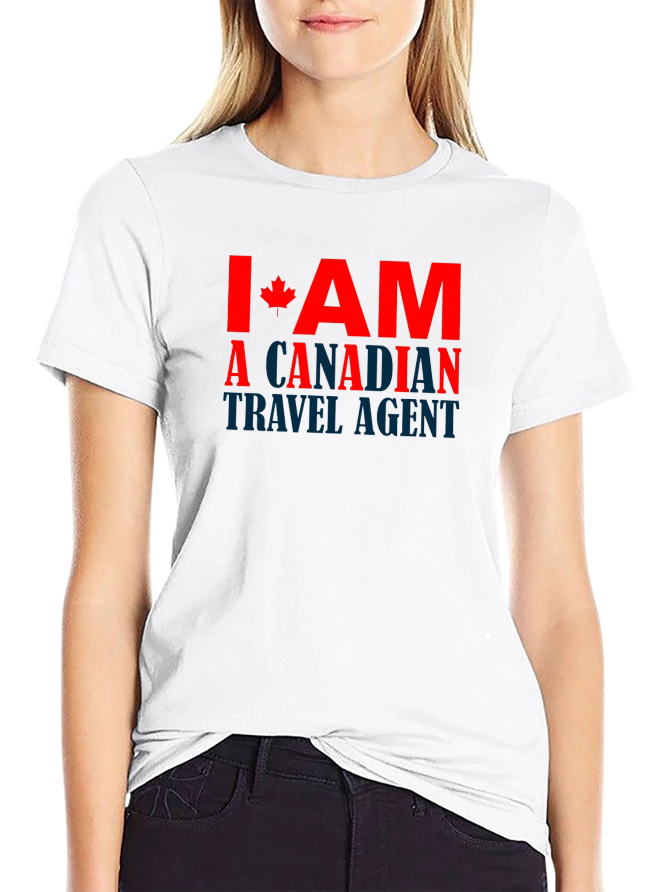 Canadian Travel Agent T-Shirt - Novelty Design