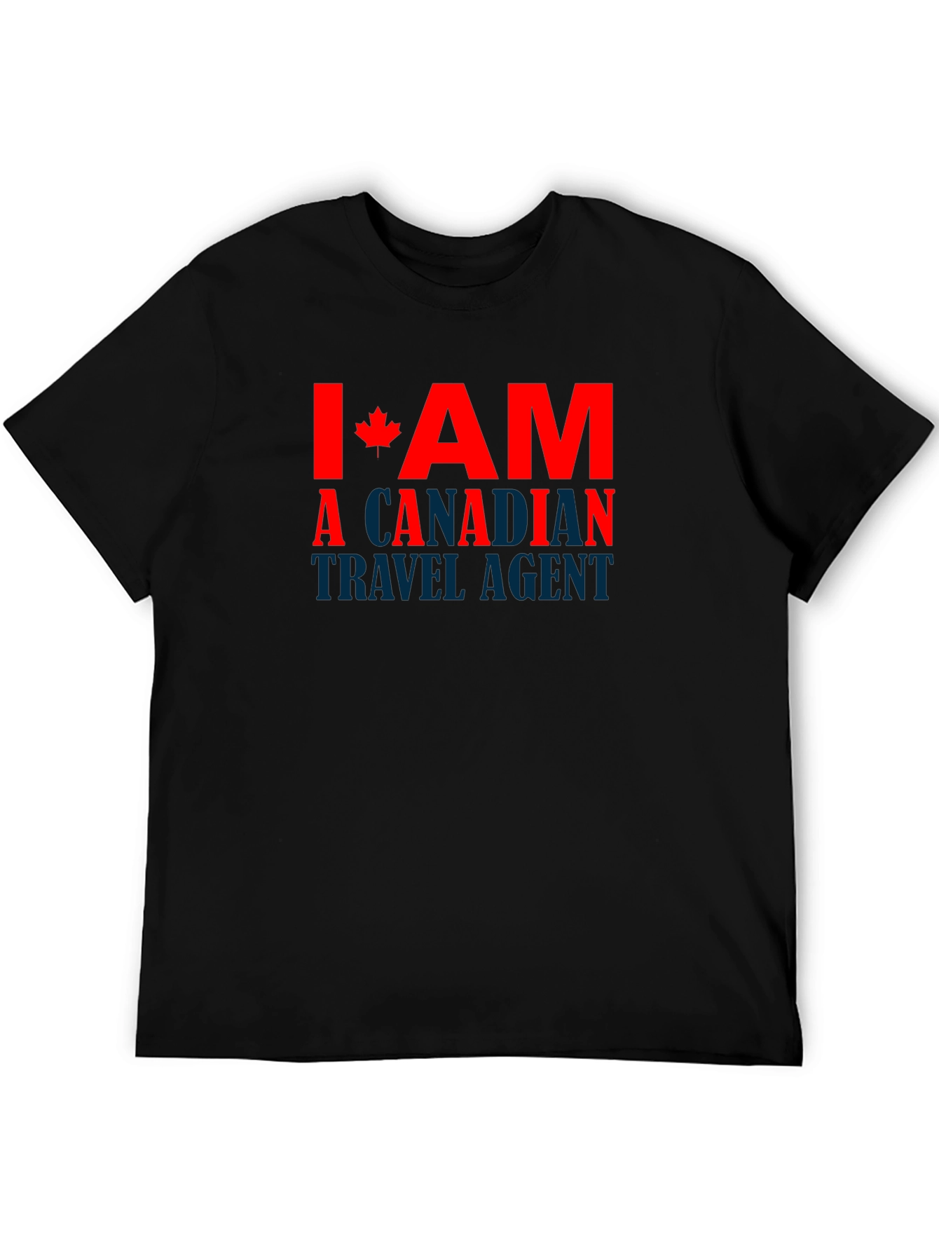 Canadian Travel Agent T-Shirt - Novelty Design