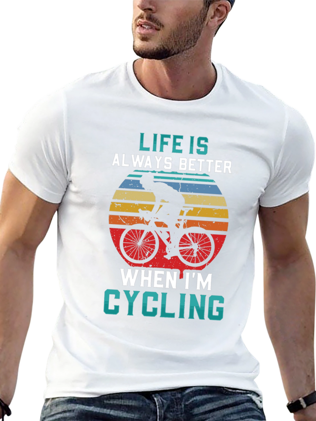 Life is Better Cycling T-Shirt