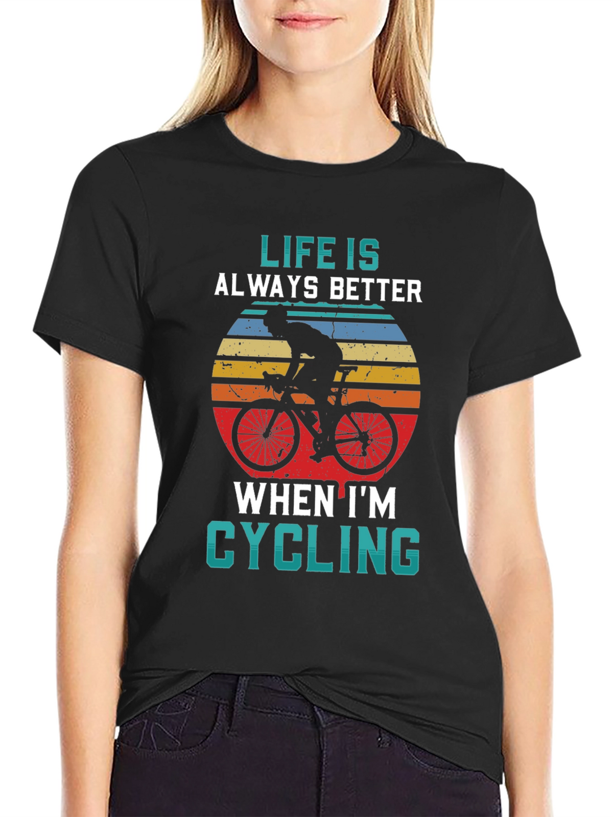 Life is Better Cycling T-Shirt