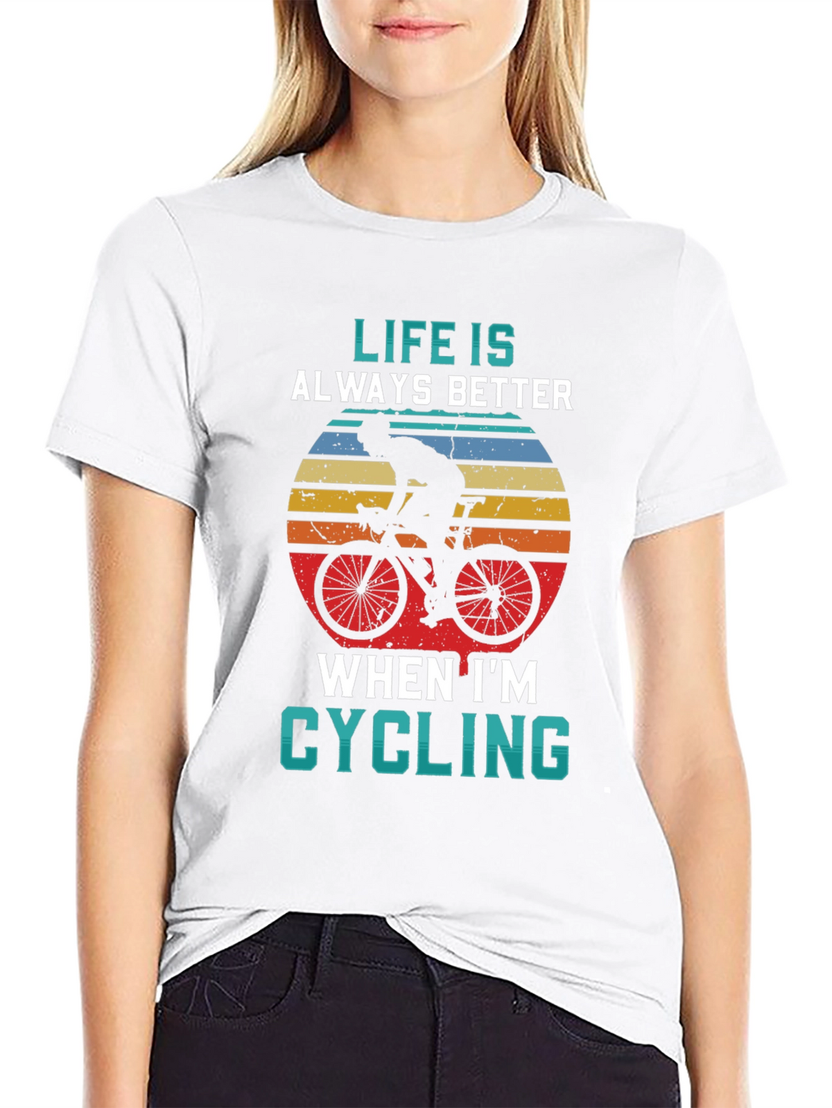 Life is Better Cycling T-Shirt