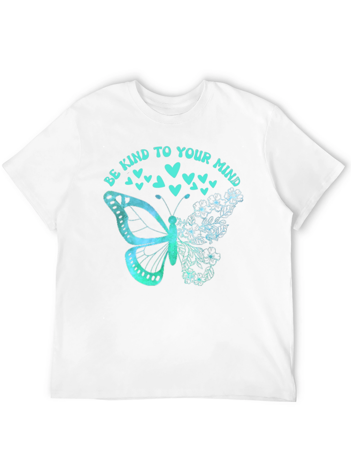 Be Kind To Your Mind Butterfly Graphic Tee
