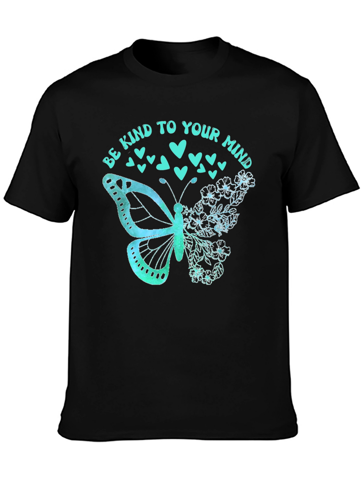 Be Kind To Your Mind Butterfly Graphic Tee