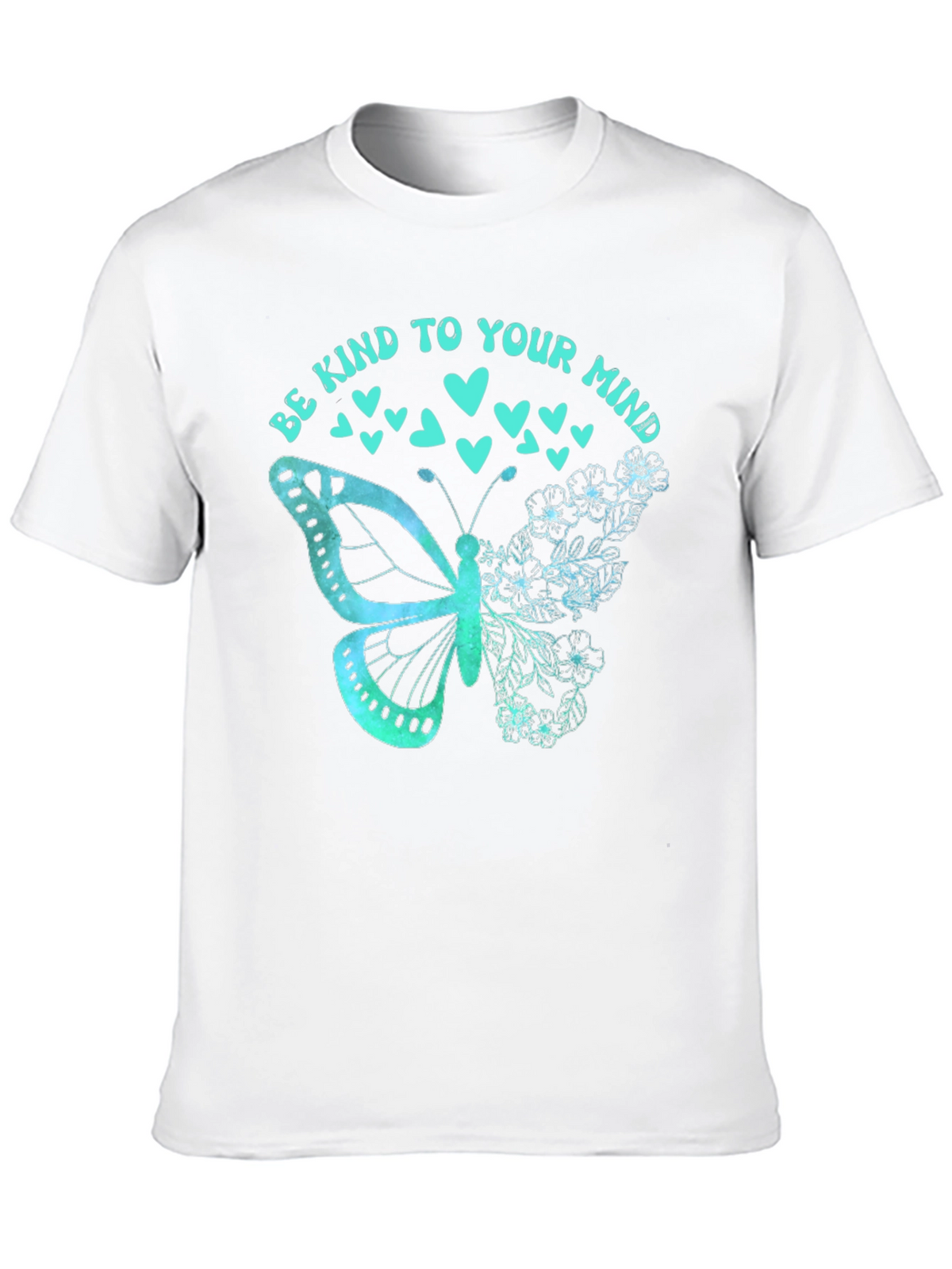 Be Kind To Your Mind Butterfly Graphic Tee