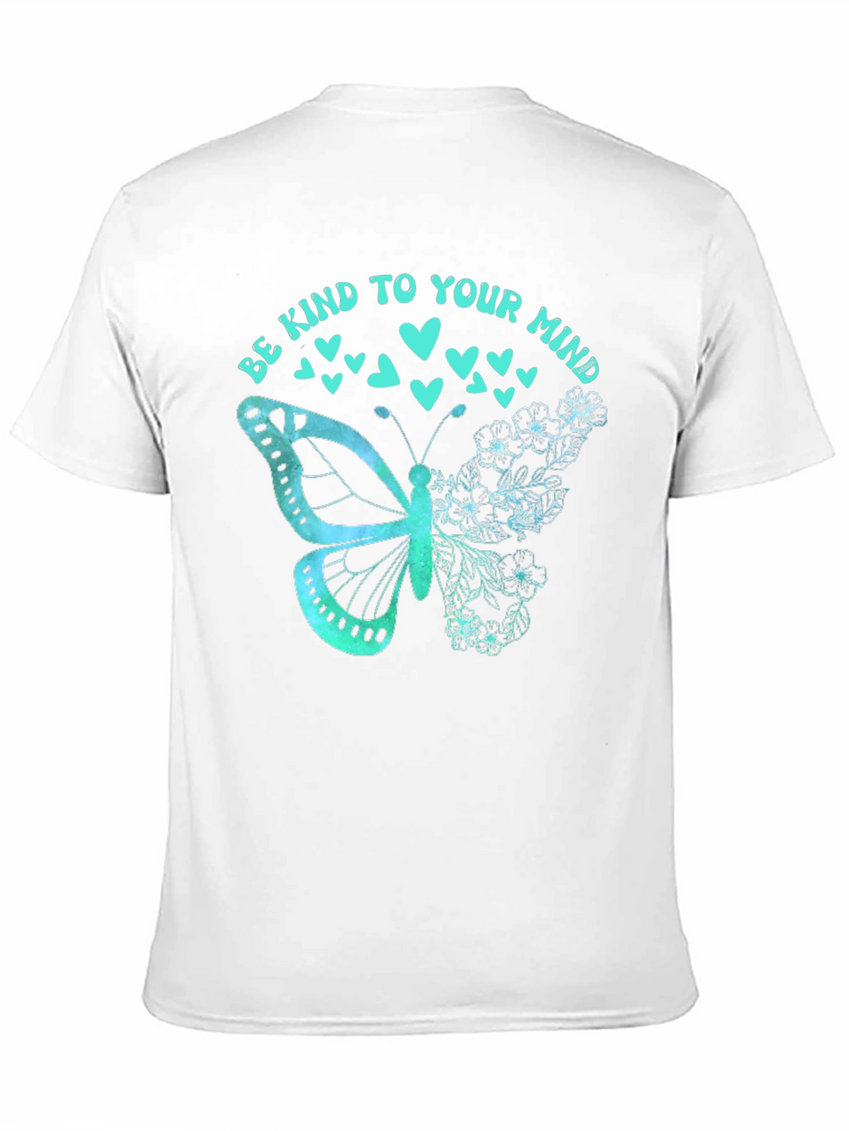 Be Kind To Your Mind Butterfly Graphic Tee