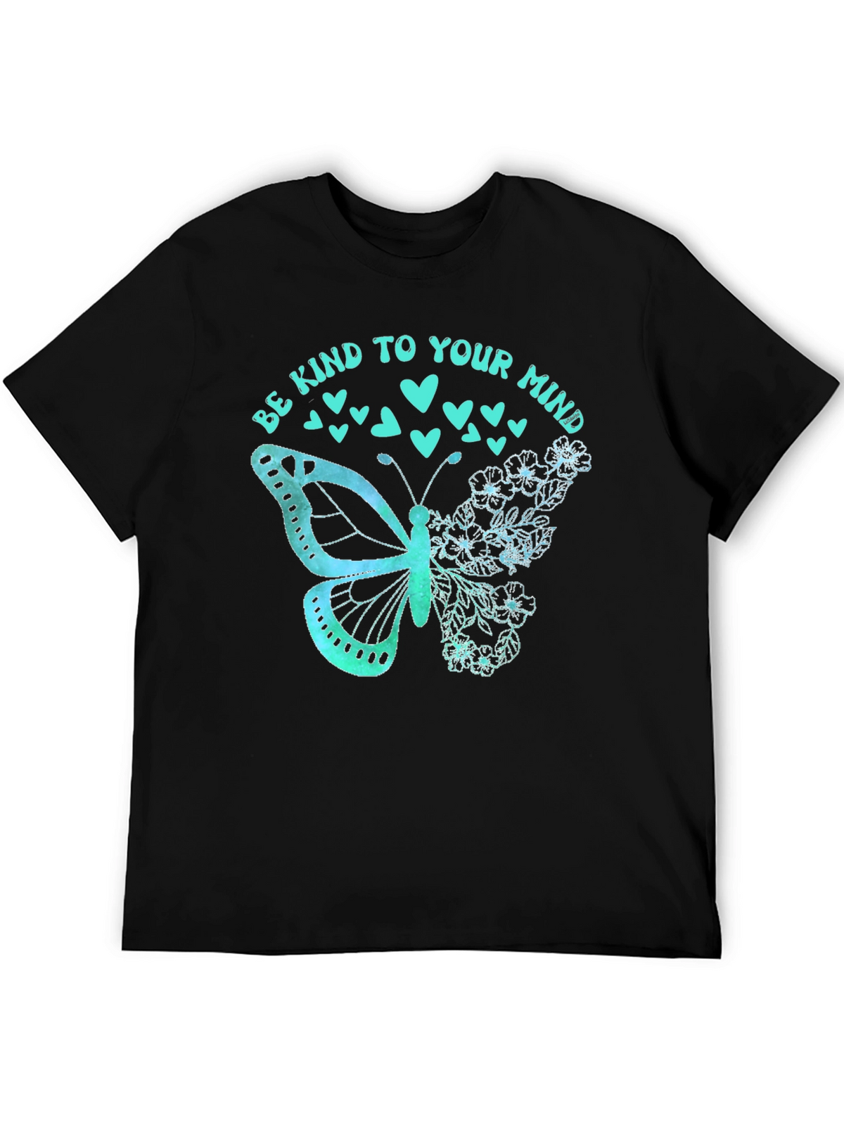 Be Kind To Your Mind Butterfly Graphic Tee