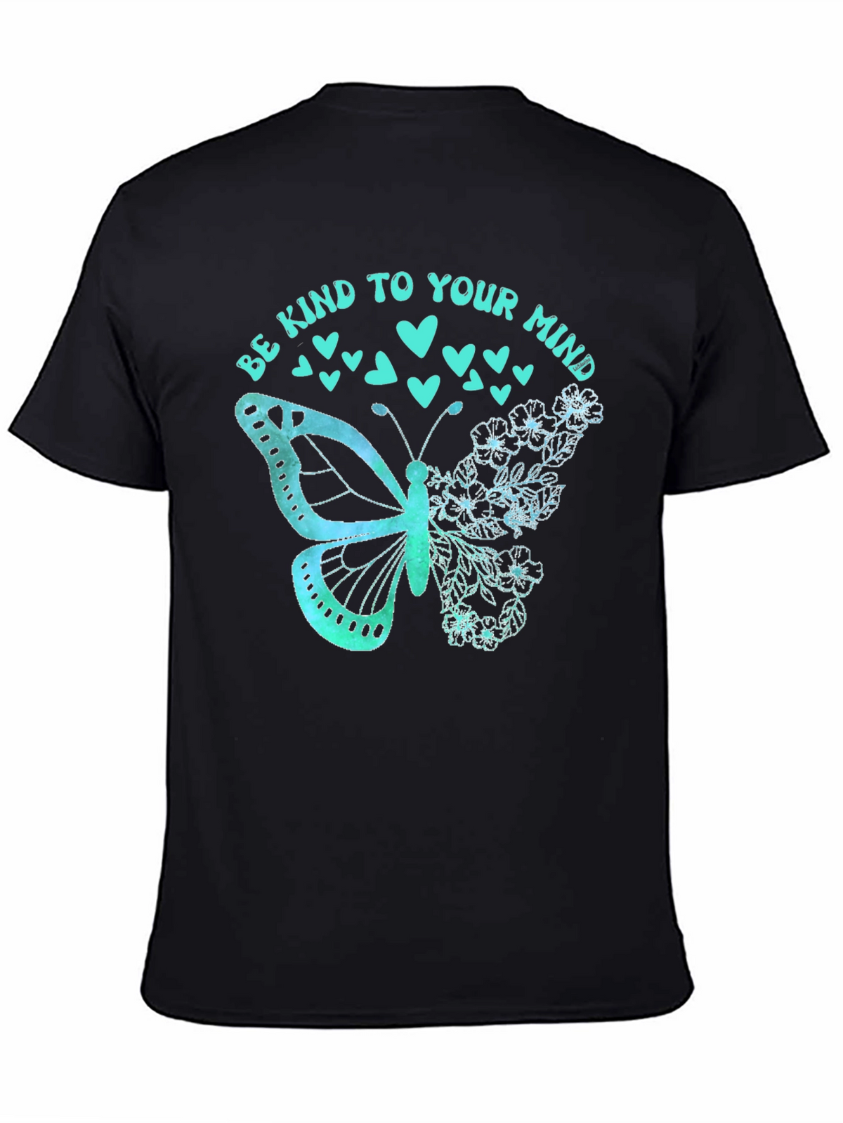 Be Kind To Your Mind Butterfly Graphic Tee