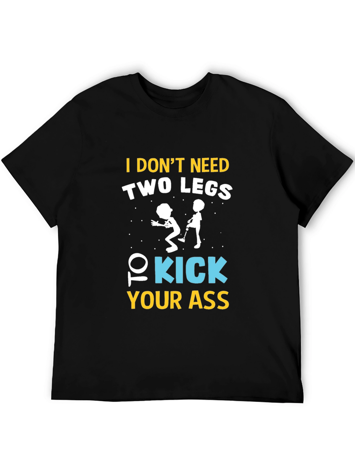 Funny One-Legged Kicking T-Shirt