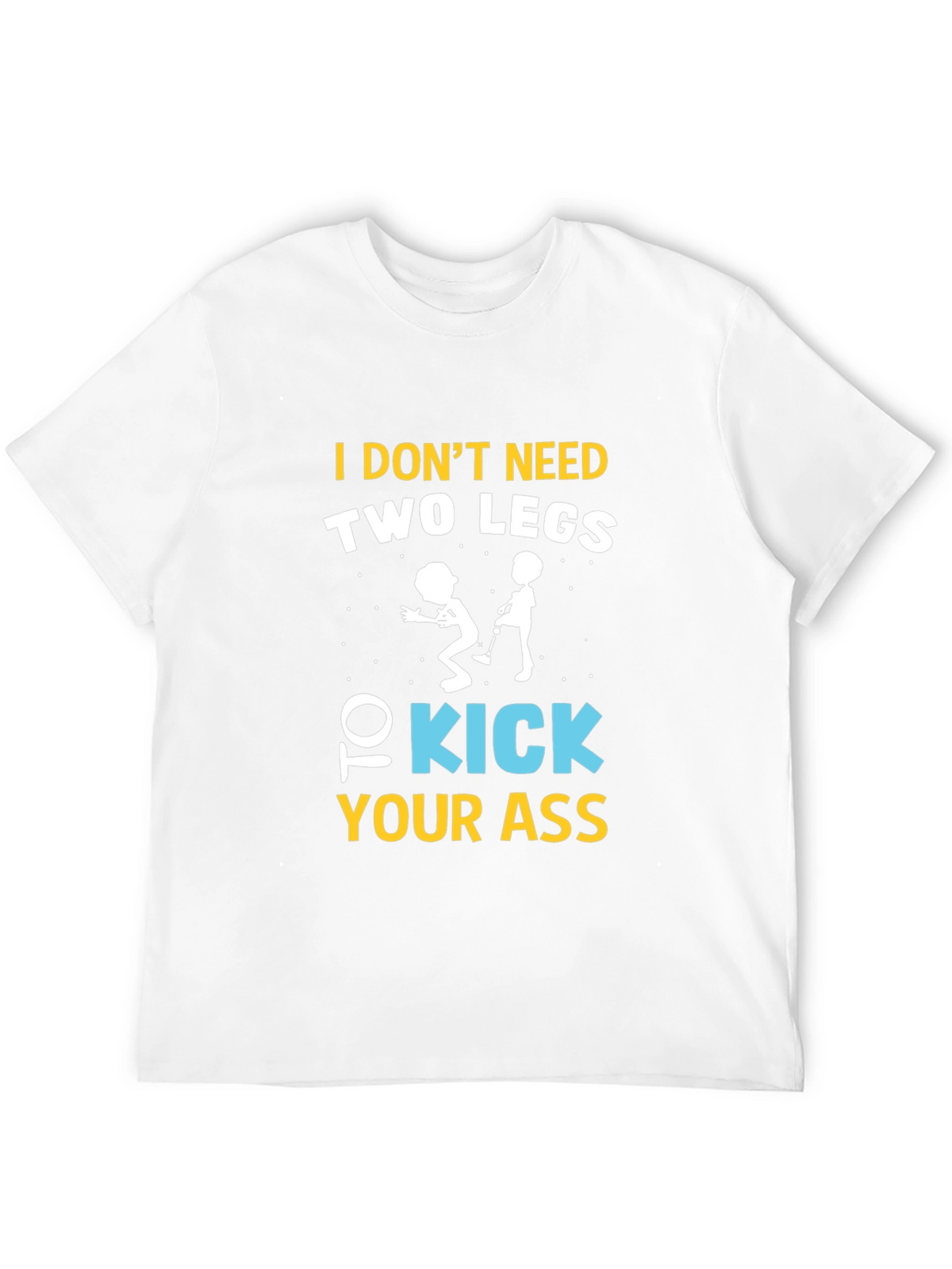 Funny One-Legged Kicking T-Shirt