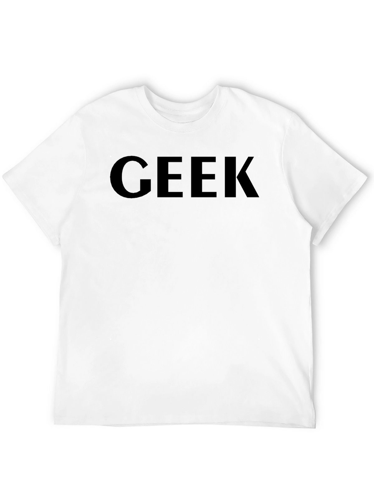 Geek Black T-Shirt - Stylish & Comfortable!