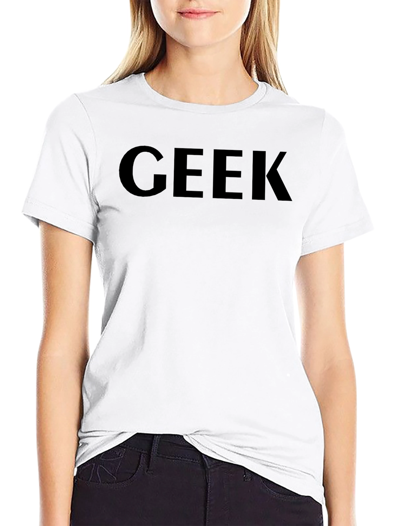 Geek Black T-Shirt - Stylish & Comfortable!