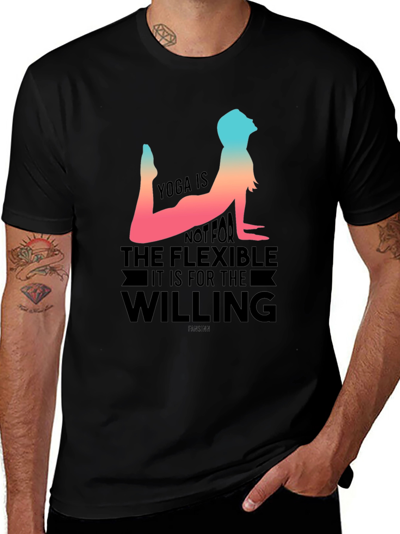 Yoga is for the Willing T-Shirt