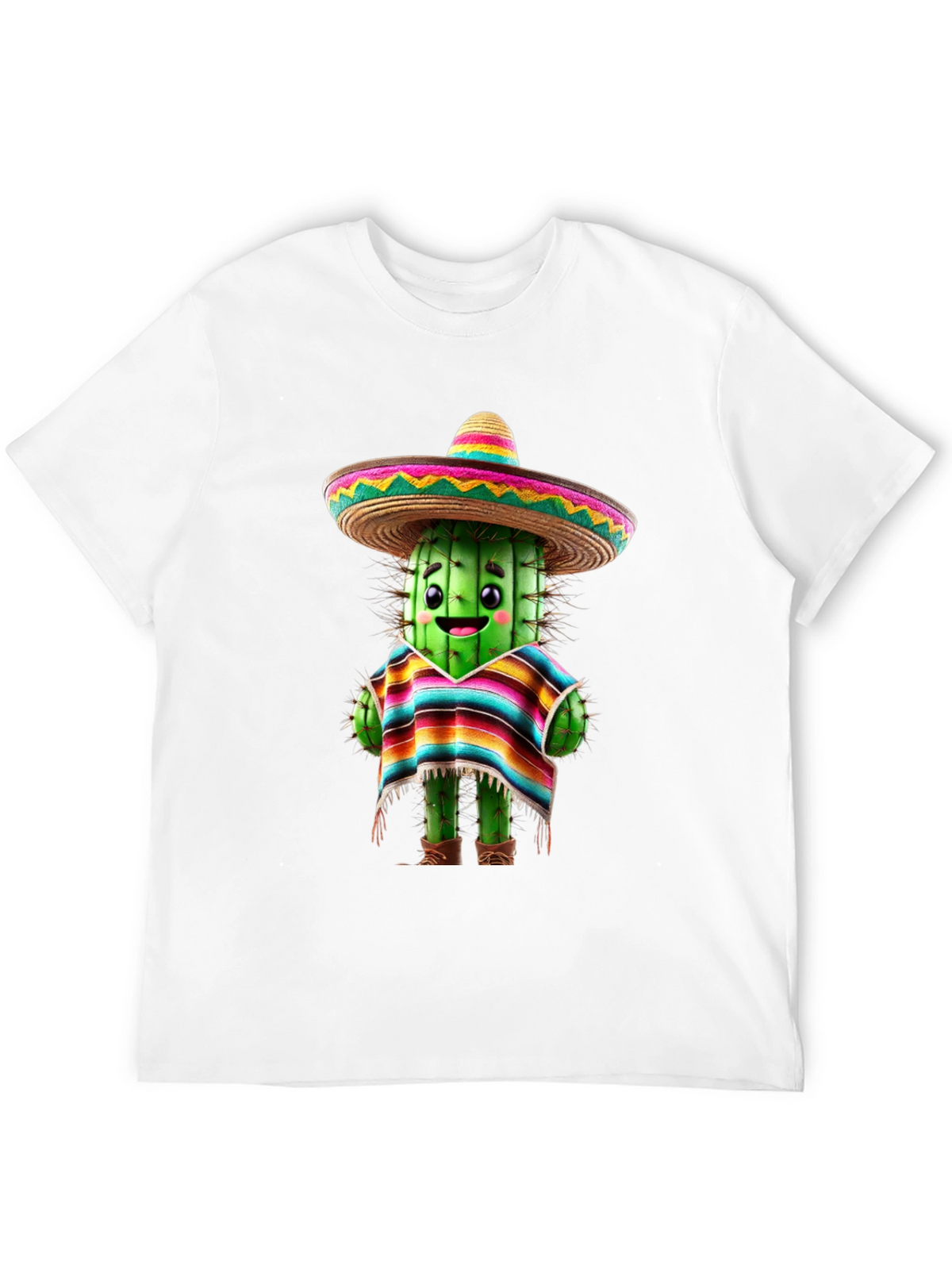 Cactus Sombrero T-Shirt - Fiesta Fun!