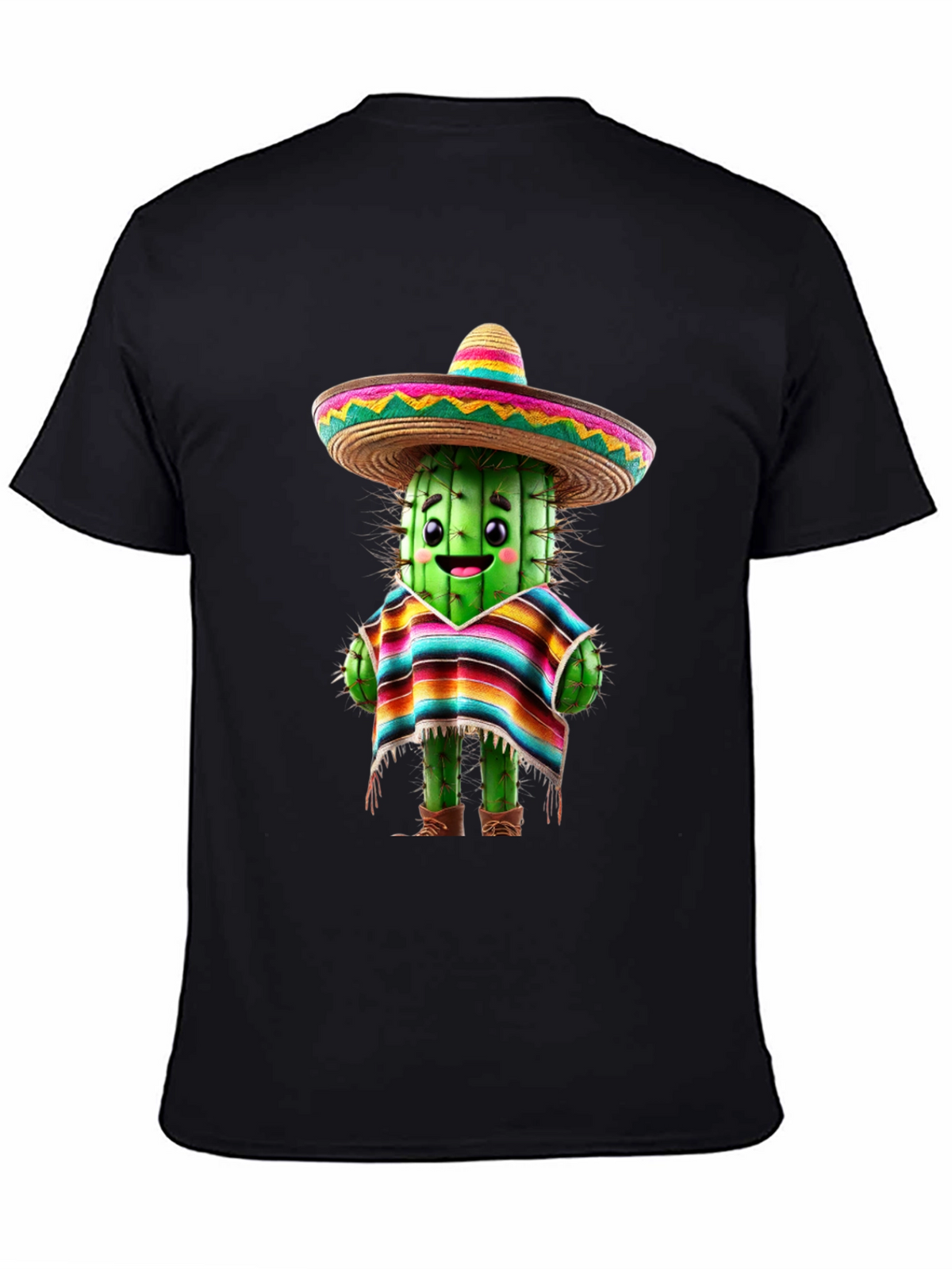 Cactus Sombrero T-Shirt - Fiesta Fun!