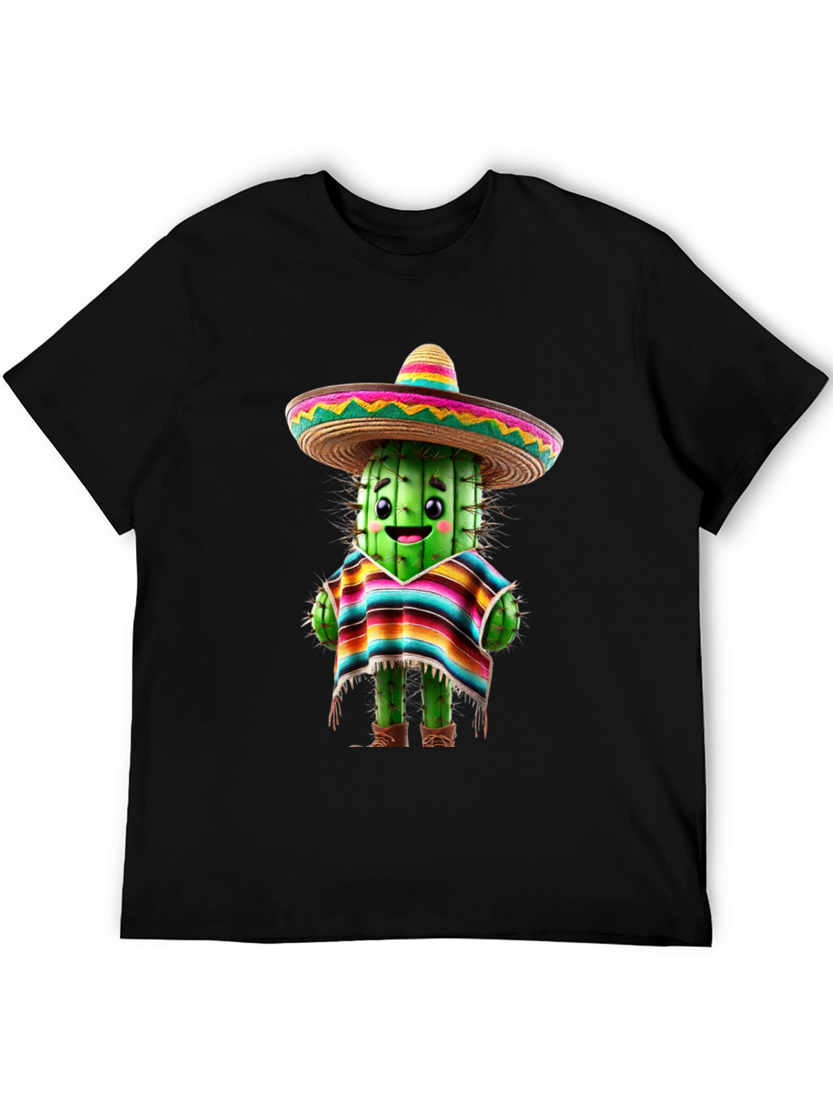Cactus Sombrero T-Shirt - Fiesta Fun!