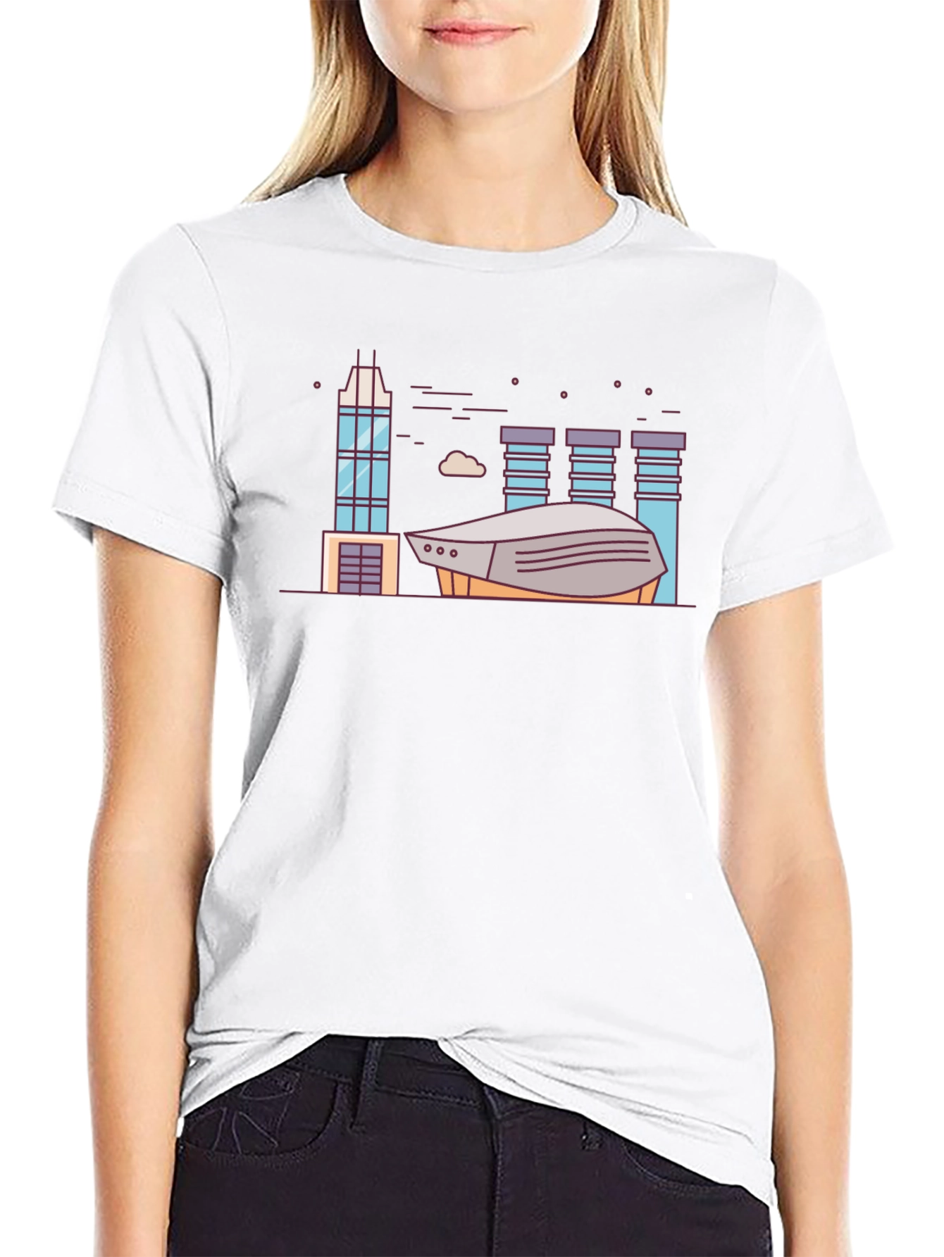 Architectural Graphic T-Shirt