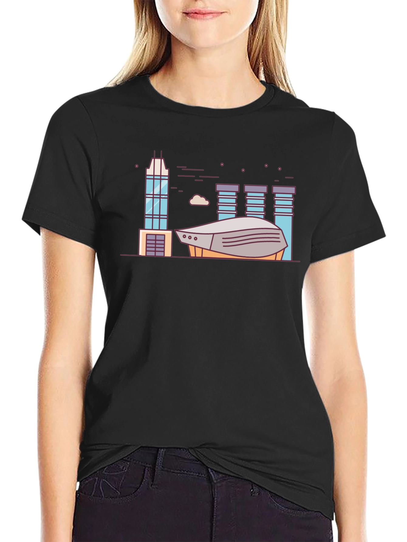 Architectural Graphic T-Shirt