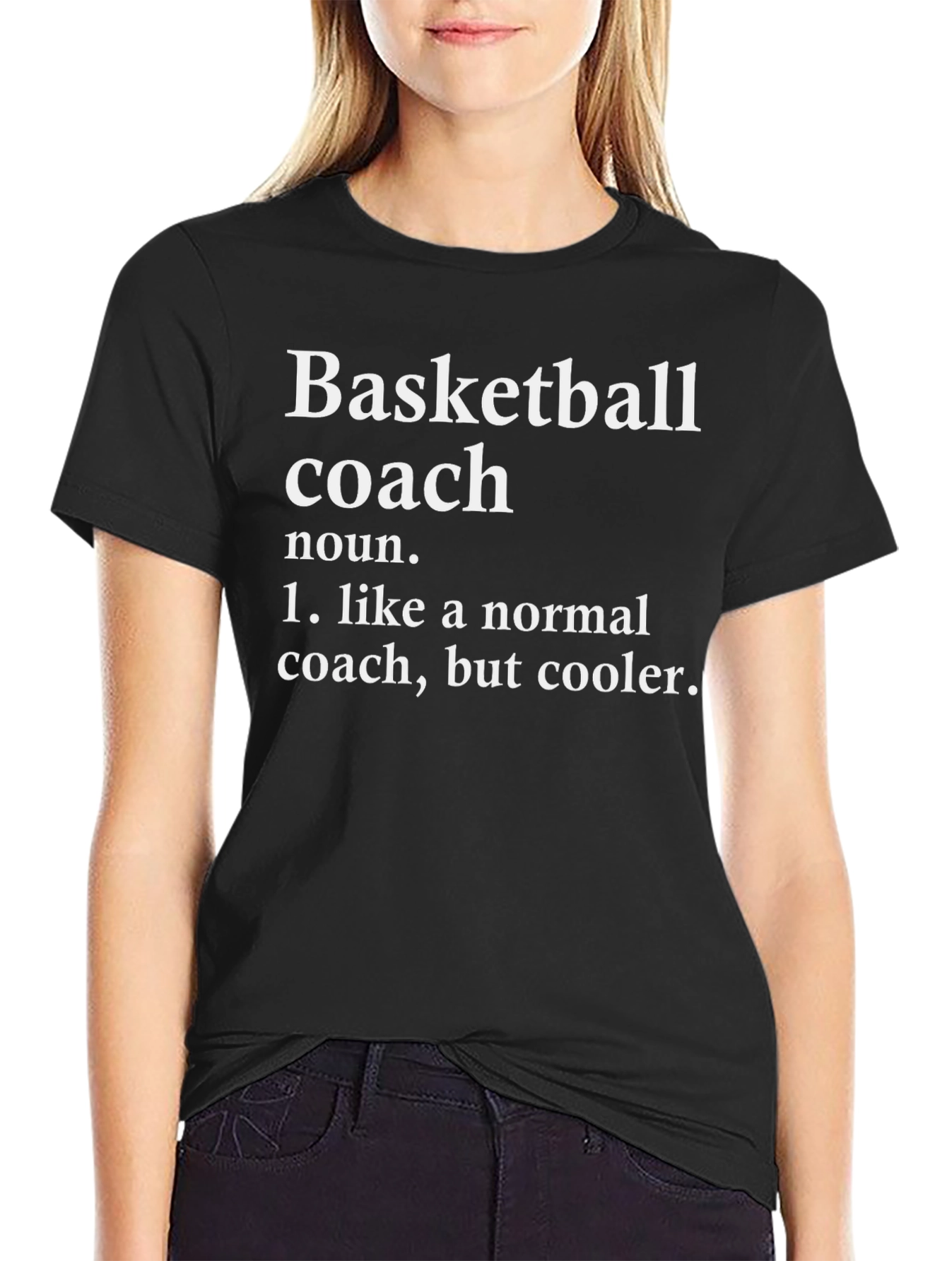 Basketball Coach Definition T-Shirt - Cool Coach Tee