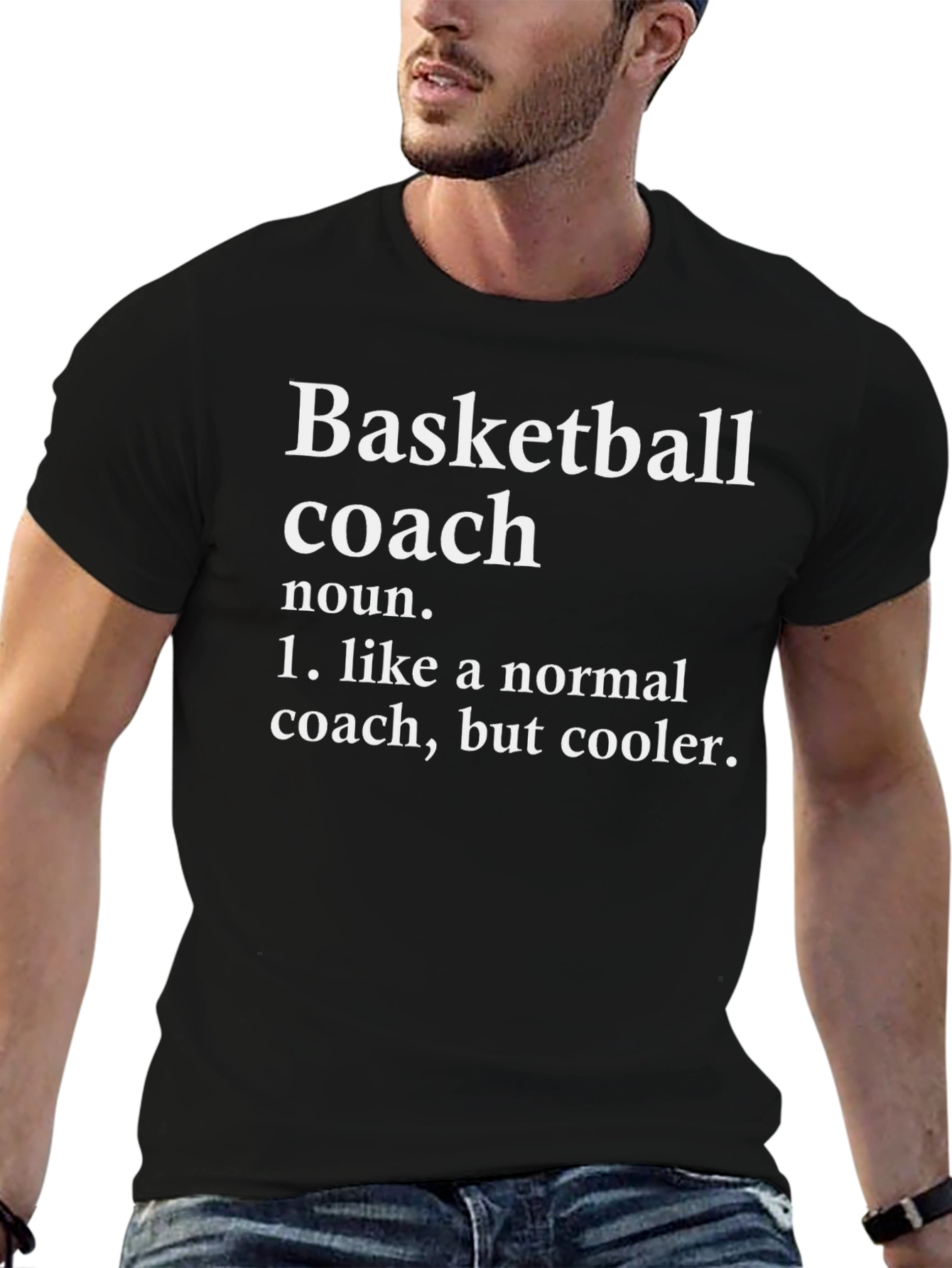 Basketball Coach Definition T-Shirt - Cool Coach Tee