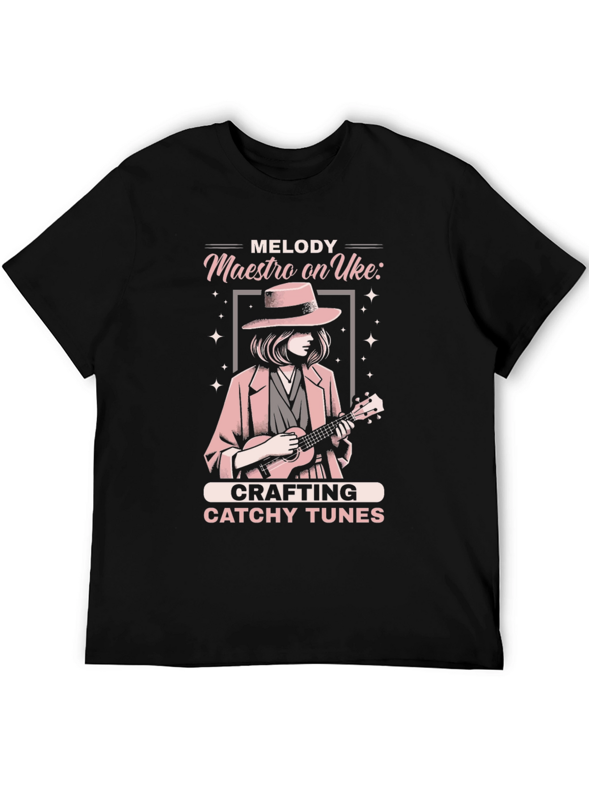 Melody Maestro Ukulele T-Shirt - Craft Catchy Tunes!