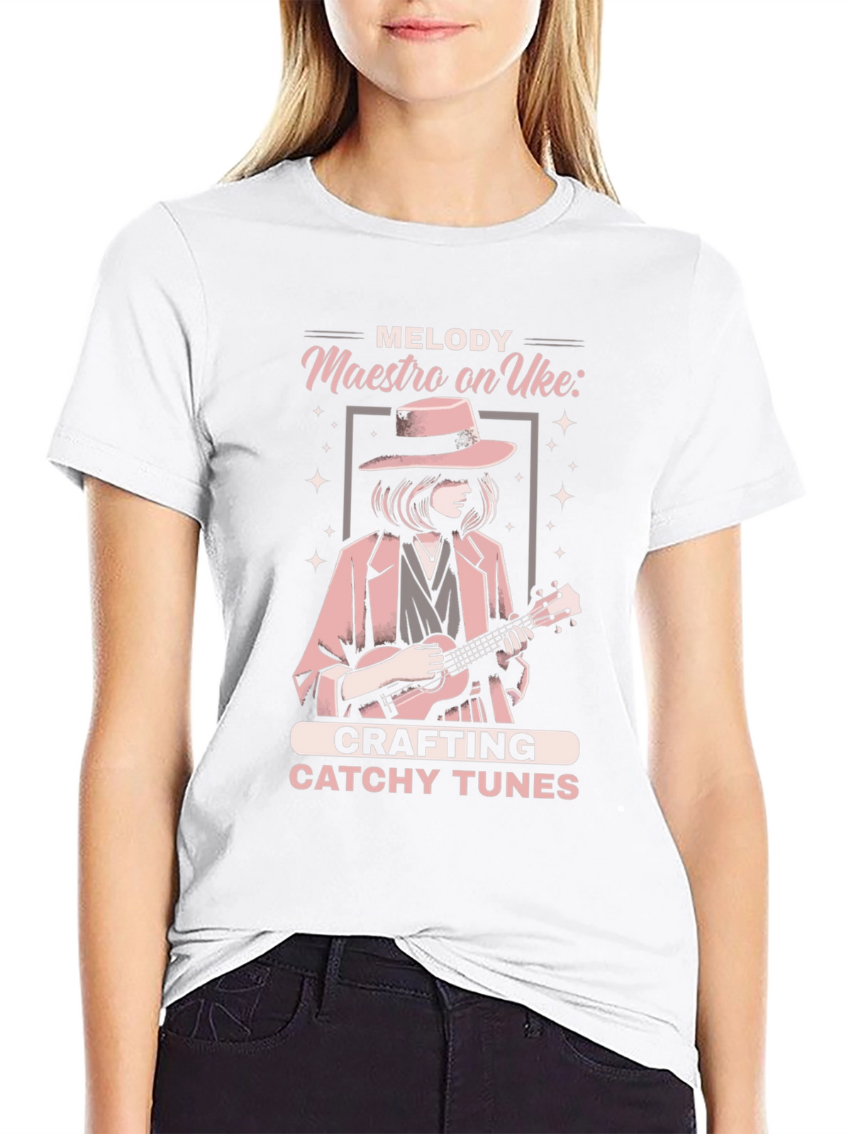 Melody Maestro Ukulele T-Shirt - Craft Catchy Tunes!