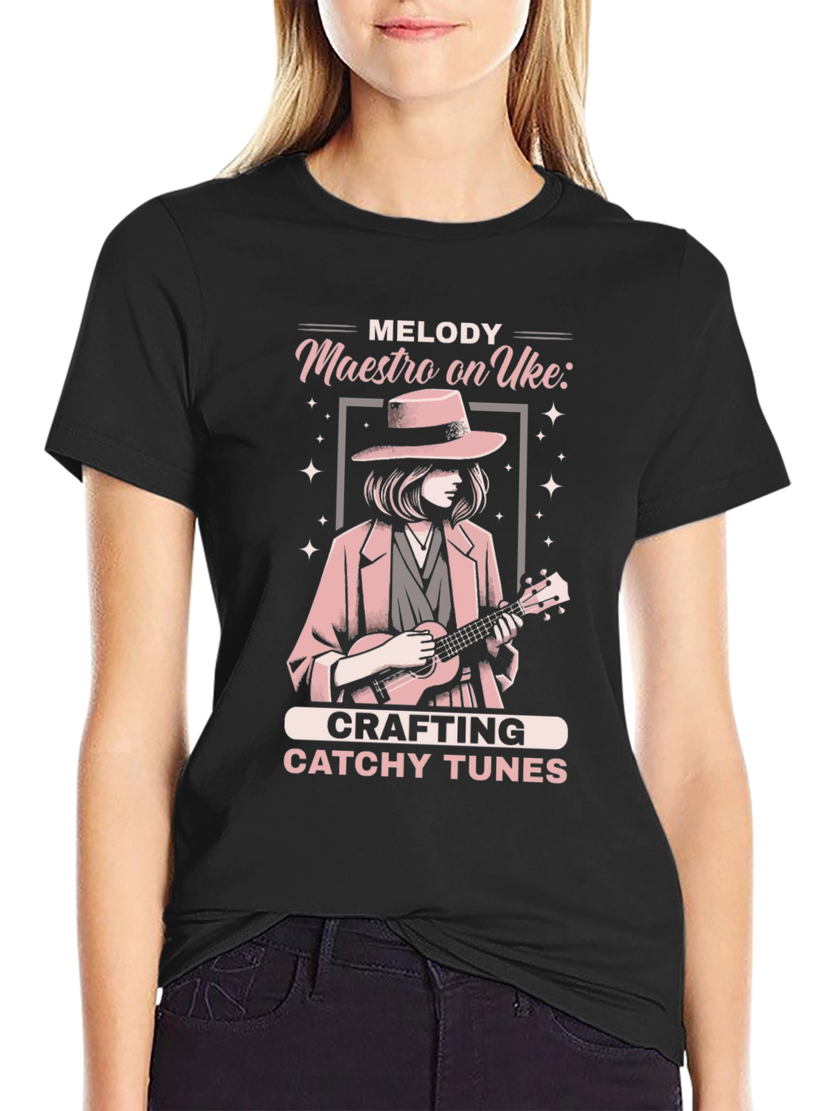 Melody Maestro Ukulele T-Shirt - Craft Catchy Tunes!