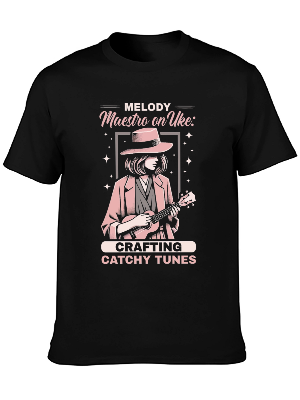 Melody Maestro Ukulele T-Shirt - Craft Catchy Tunes!