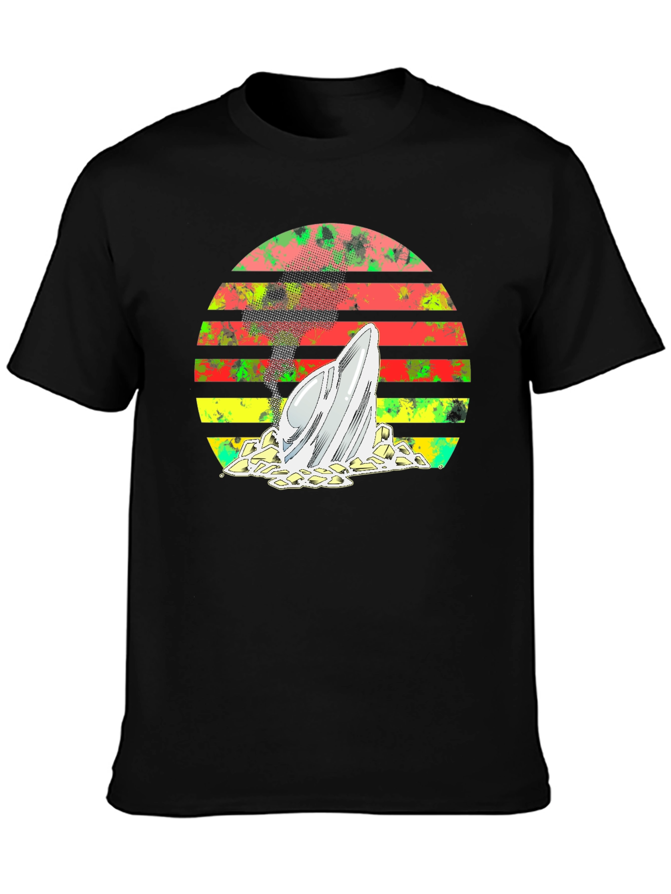 Retro Spaceship T-Shirt