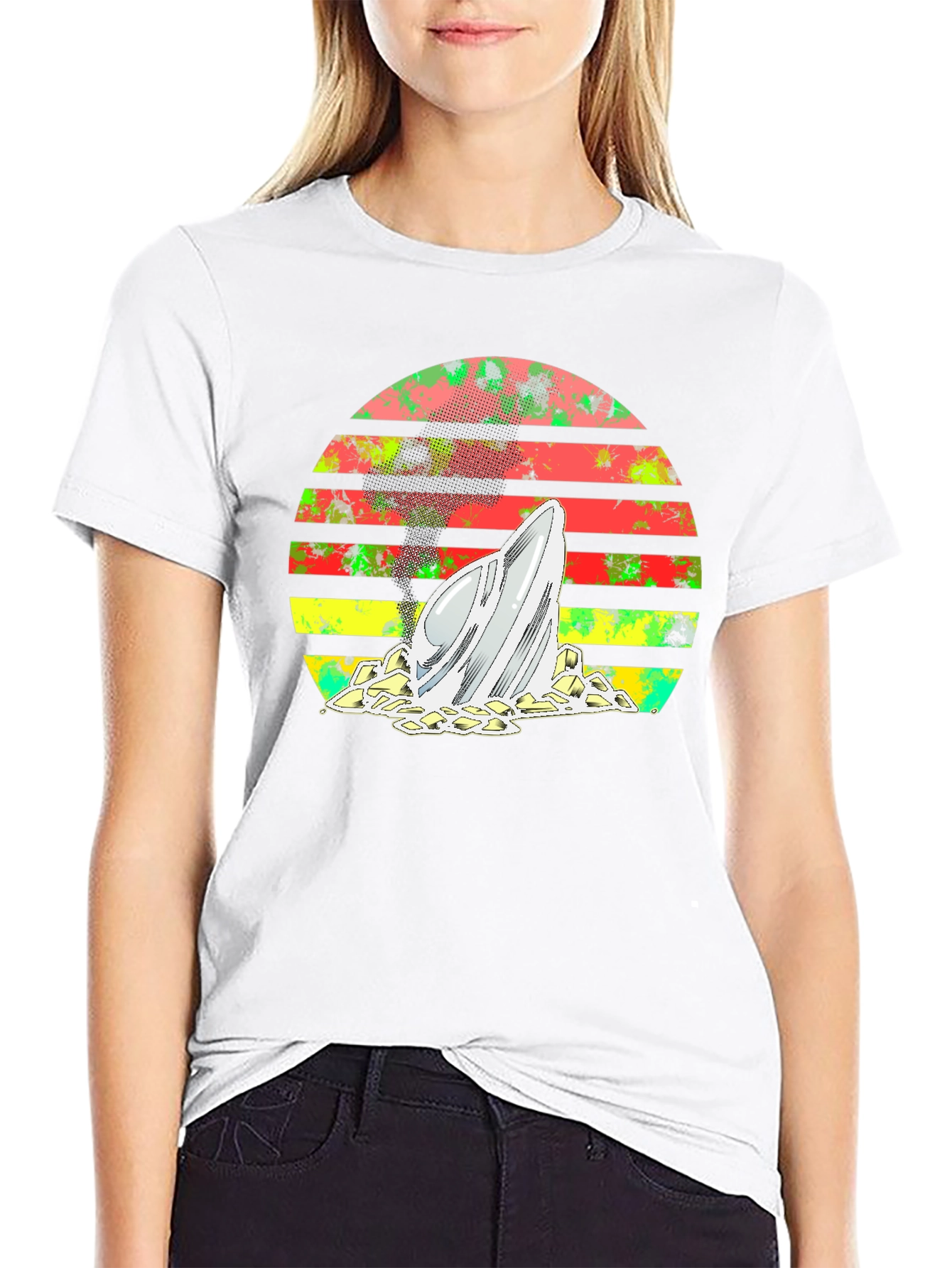 Retro Spaceship T-Shirt