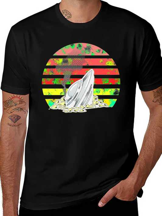 Retro Spaceship T-Shirt