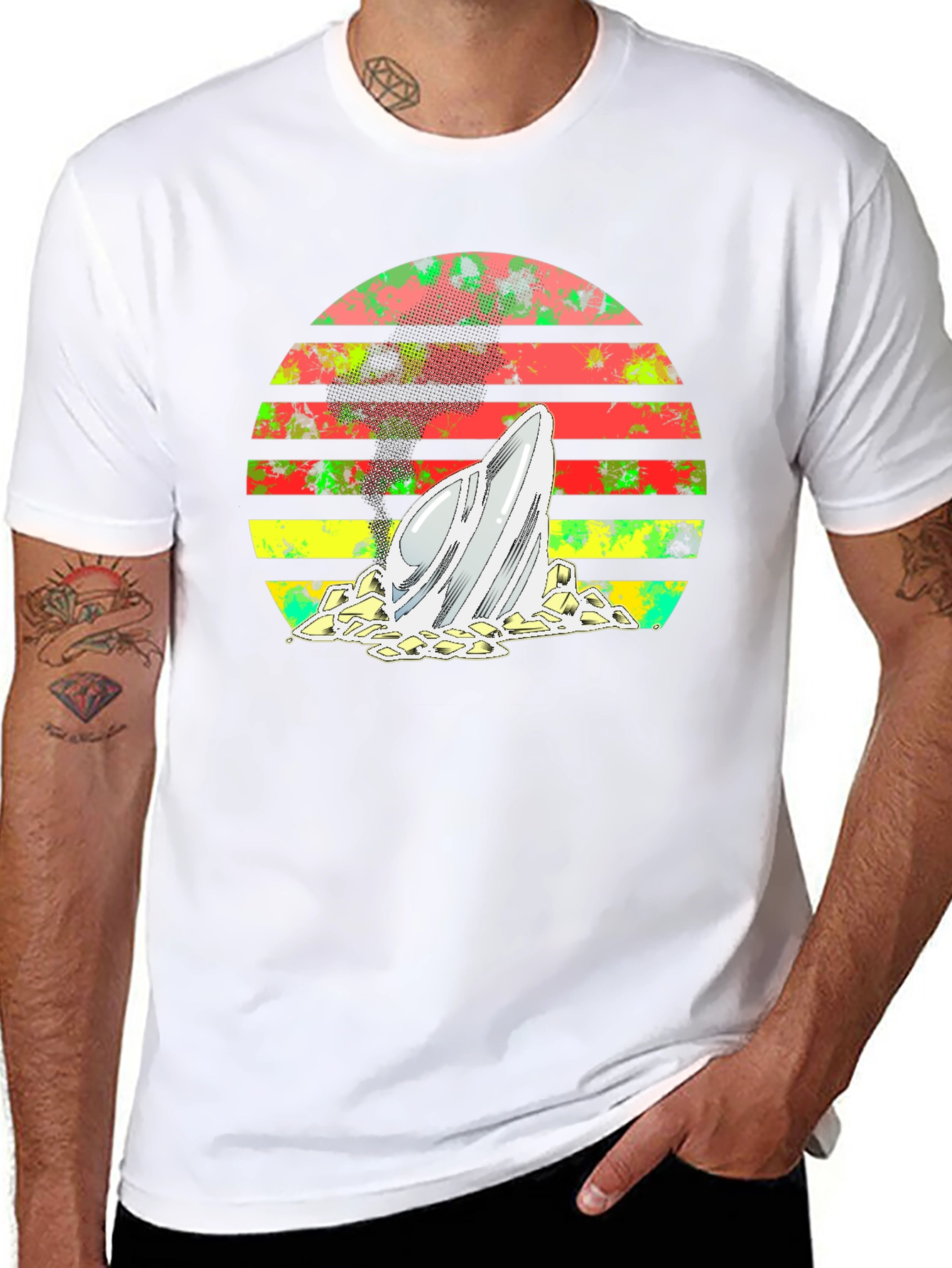 Retro Spaceship T-Shirt