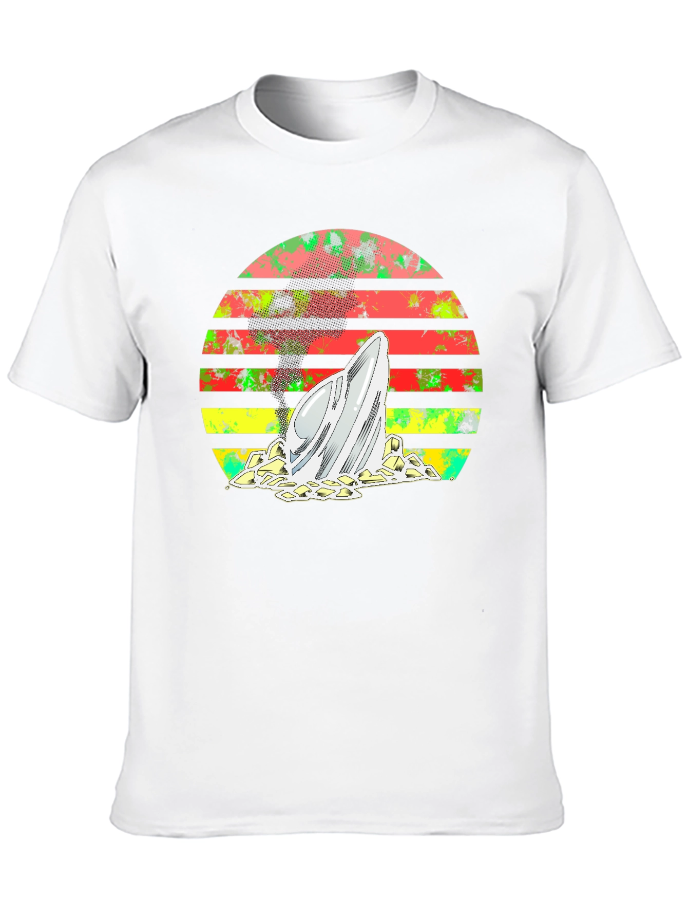 Retro Spaceship T-Shirt