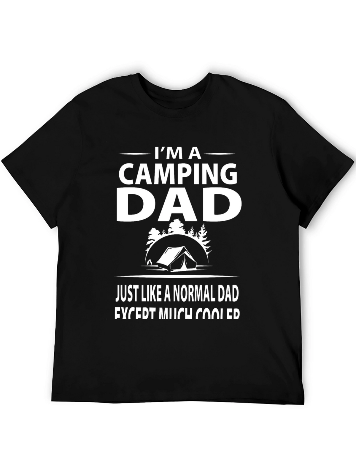 Camping Dad Graphic T-Shirt
