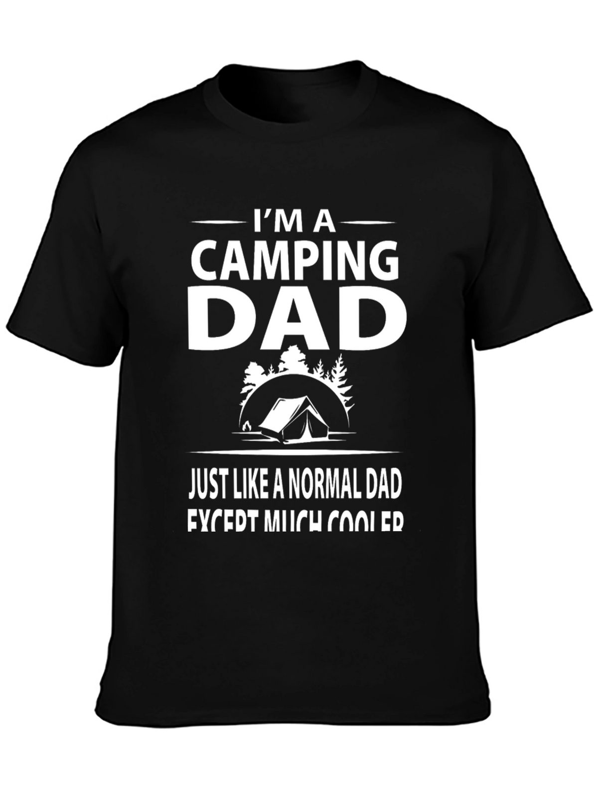 Camping Dad Graphic T-Shirt