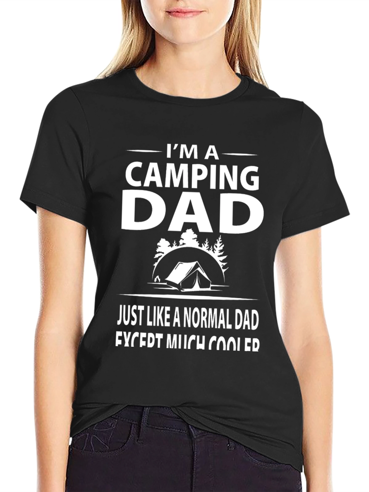 Camping Dad Graphic T-Shirt