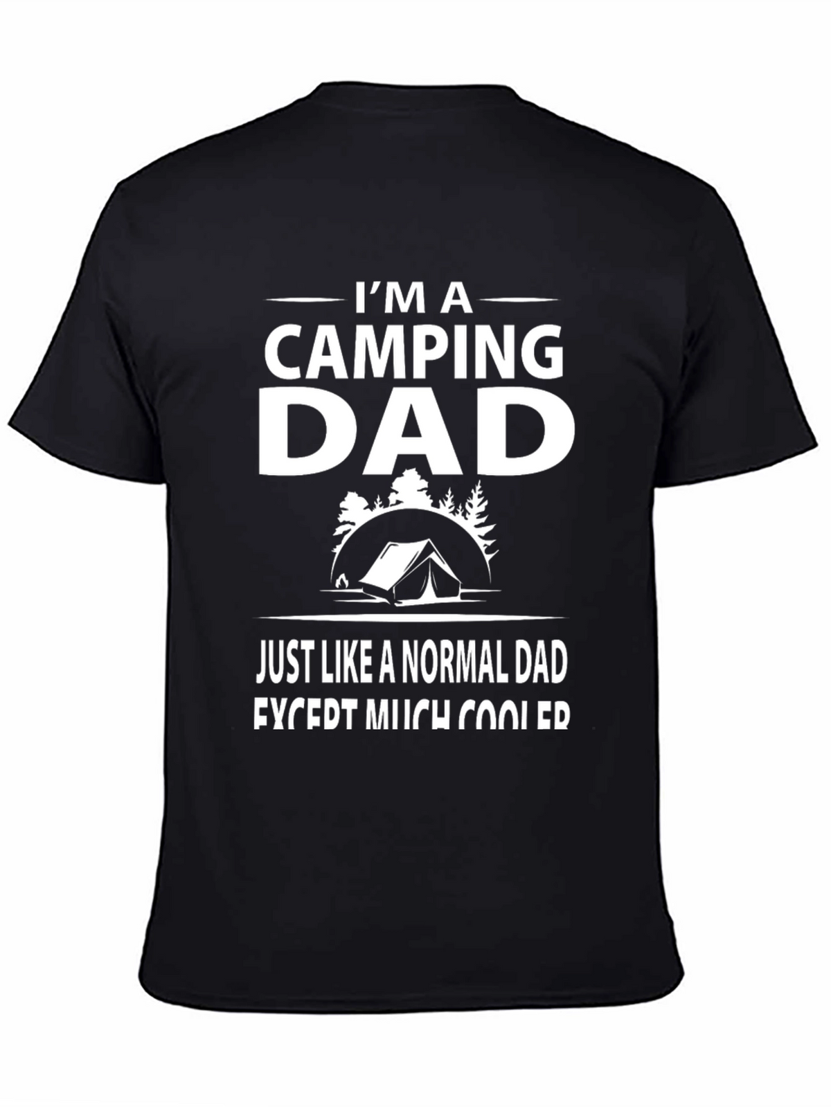 Camping Dad Graphic T-Shirt
